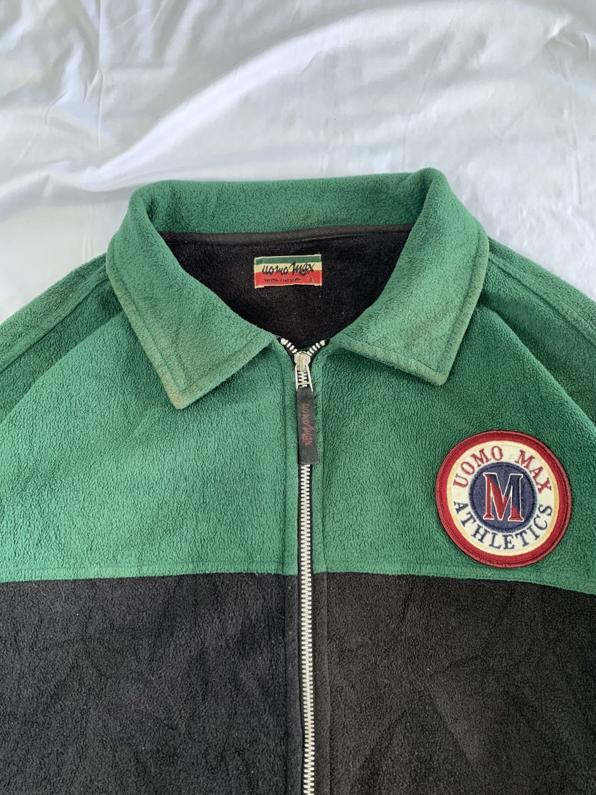 Designer Designer vintage uomo max fleece jacket Size US L / EU 52-54 / 3 - 3 Thumbnail