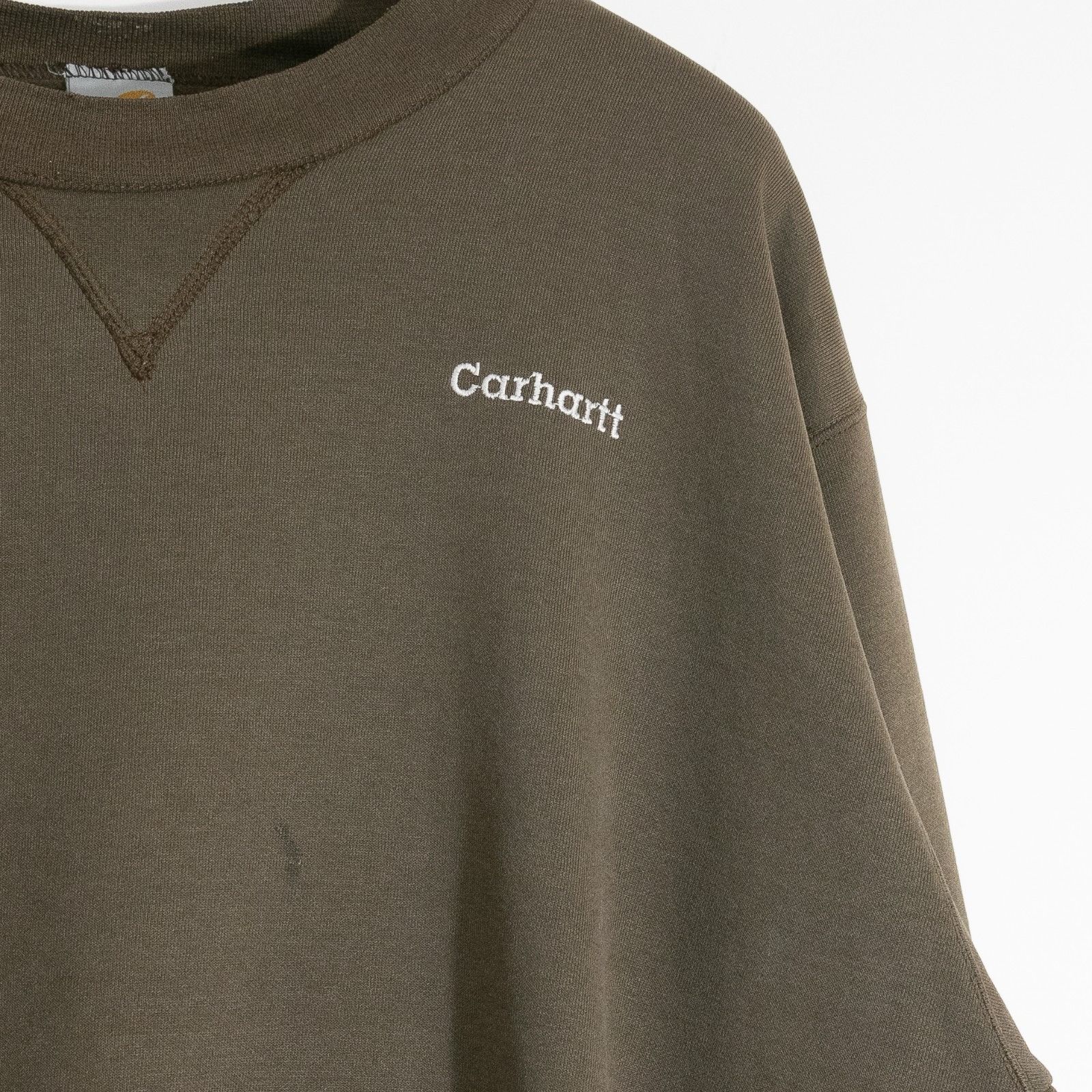 Carhartt Vintage 90s Carhartt Sunfaded Crewneck Sweatshirt Mens 2XL - Size US XXL / EU 58 / 5 - 3 Thumbnail