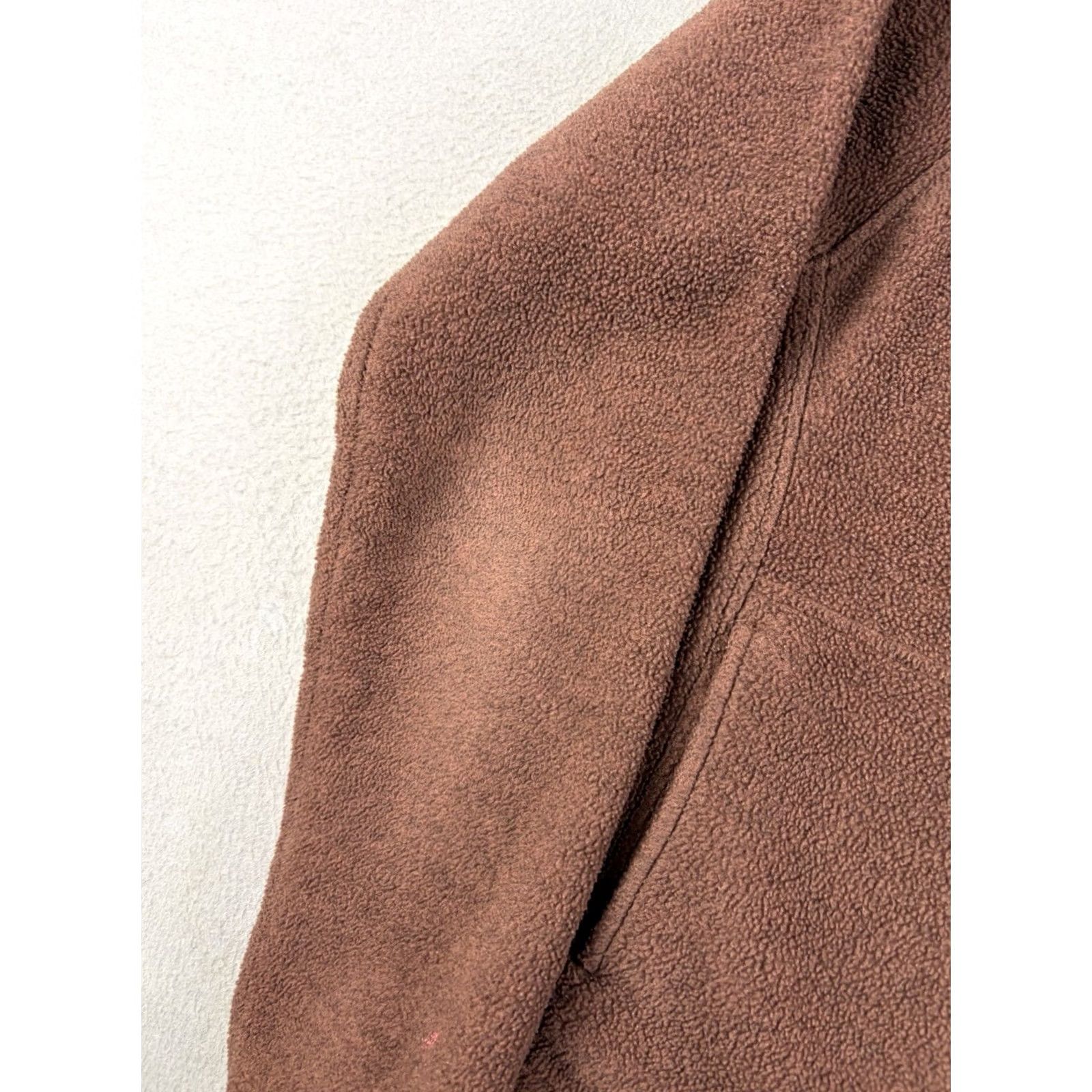 Patagonia VINTAGE Patagonia Synchilla Fleece Quarter Zip Women’s Small Brown Pullover Jacket Size S / US 4 / IT 40 - 5 Thumbnail