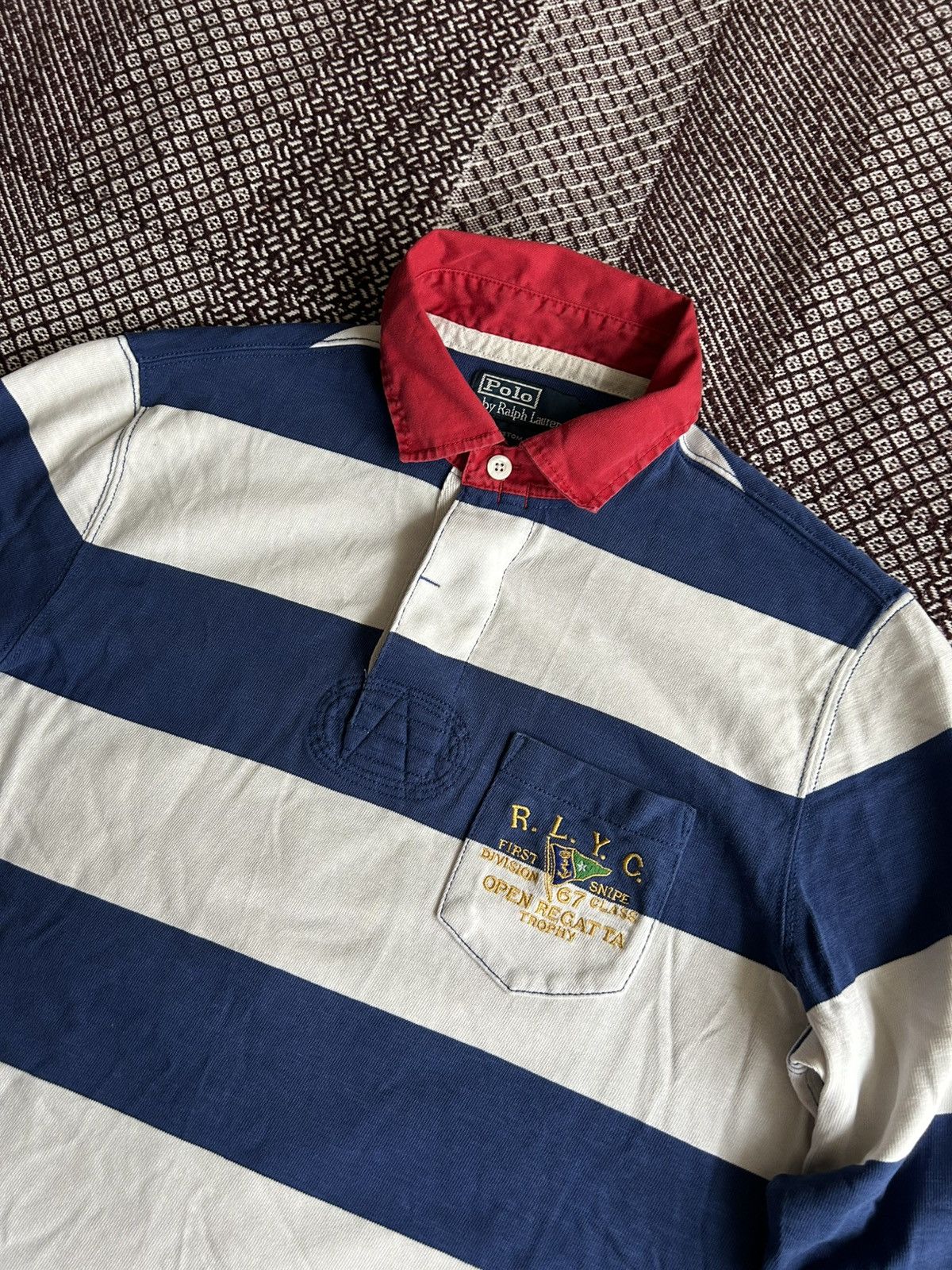 Polo Ralph Lauren Vintage Polo Ralph Lauren Custom Fit Long Sleeve Rare Size S Size US S / EU 44-46 / 1 - 3 Thumbnail