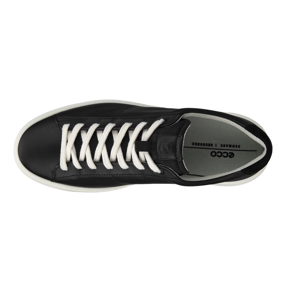 Ecco ECCO WOMEN'S 41 STREET PLATFORM BLACK LOW TOP SNEAKER NIB Size US 10.5 / IT 40.5 - 5 Thumbnail