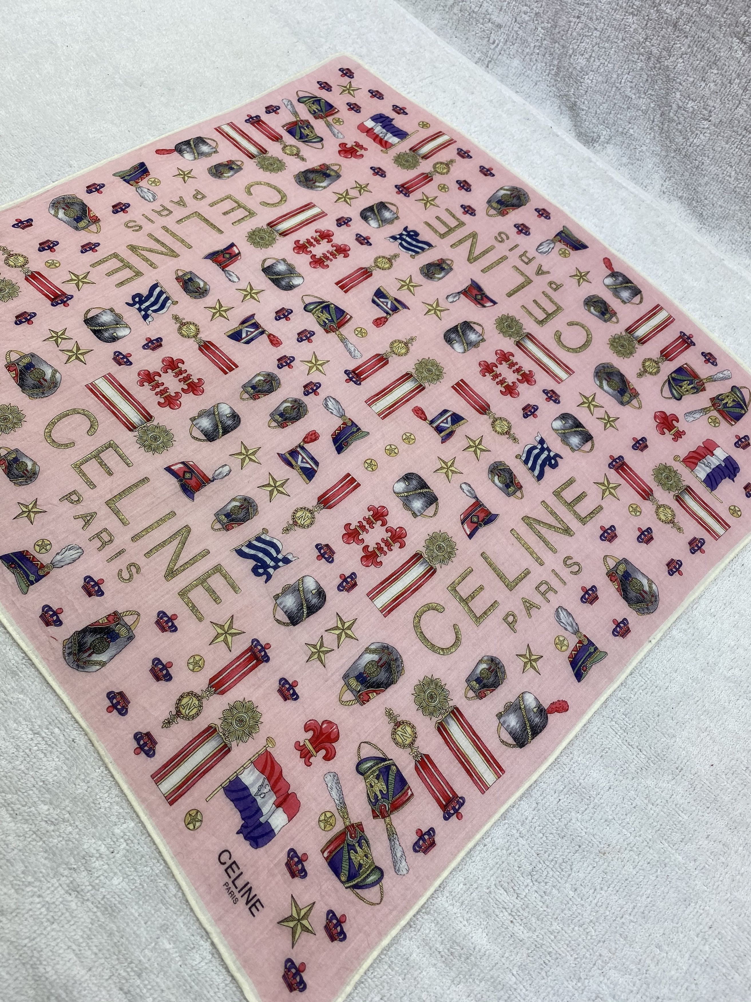 Celine Celine Handkerchief / Bandana / Neckerchief Size ONE SIZE - 4 Thumbnail