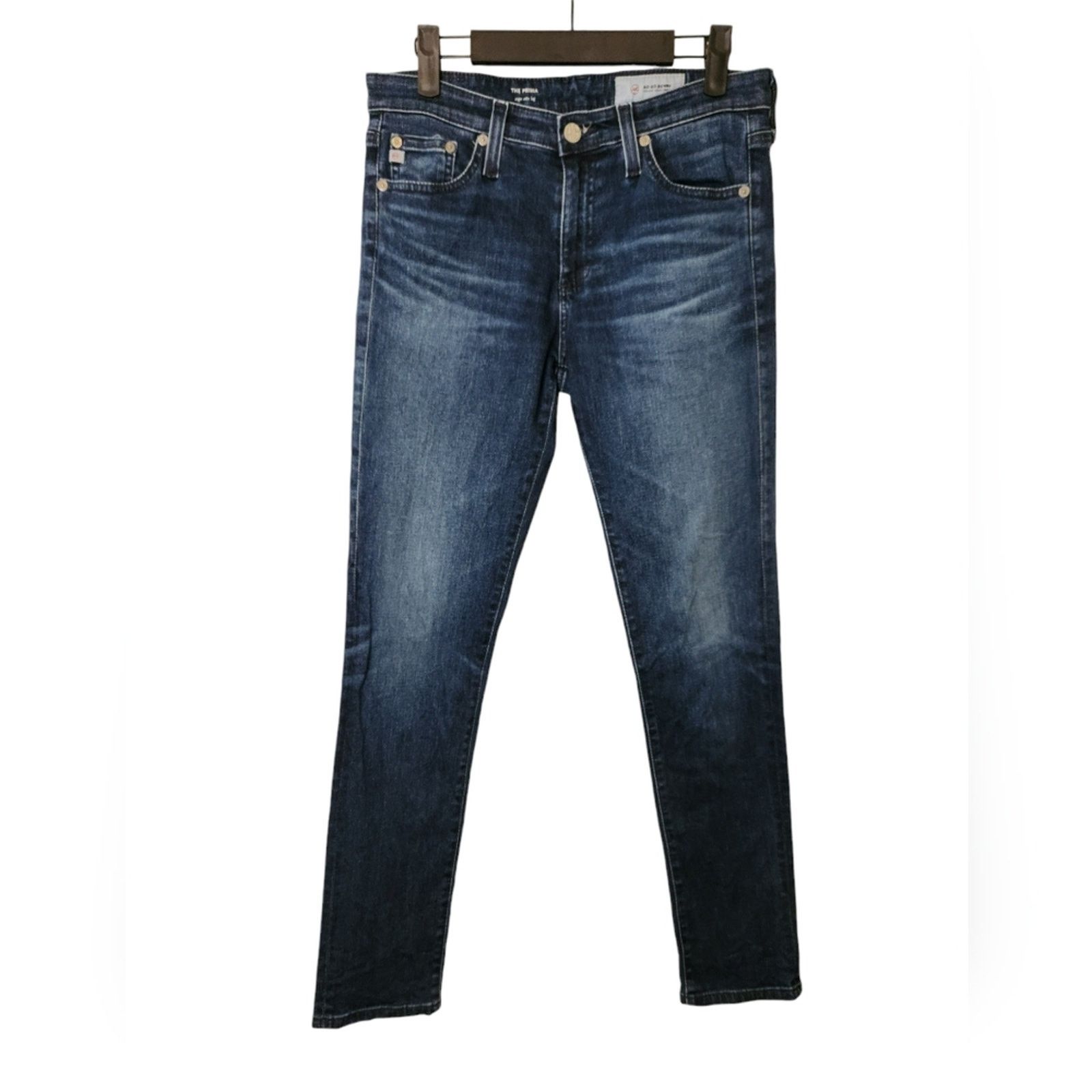 AG Adriano Goldschmied AG Denim Adriano Goldschmied Prima Cigarette Leg Jeans 27 Size 27" / US 4 / IT 40 - 1 Thumbnail