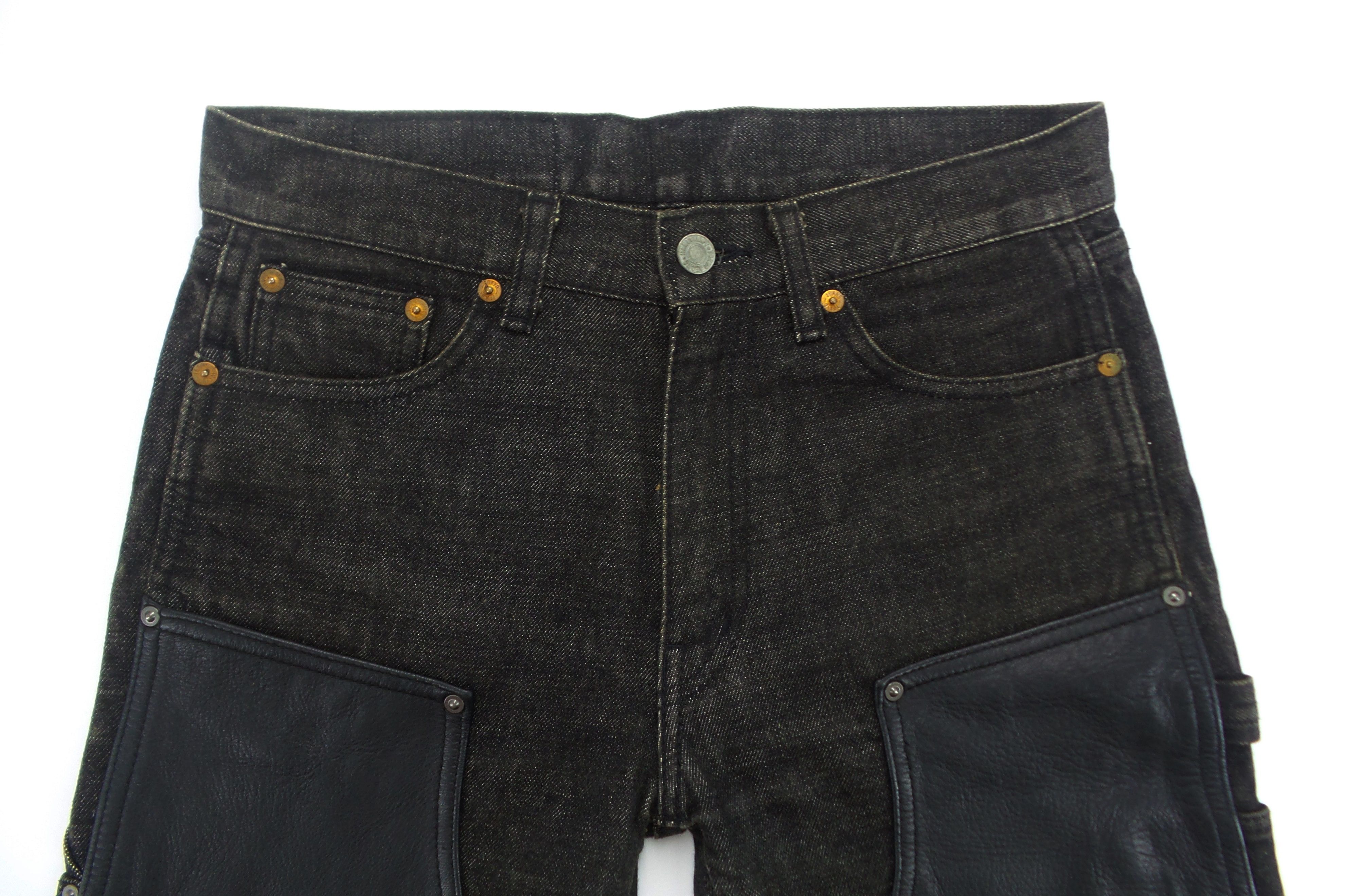 Japanese Brand Tokyo Jeans Double Knee Carpenter Jeans W14.5xL37.5 Size US 29 - 2 Thumbnail