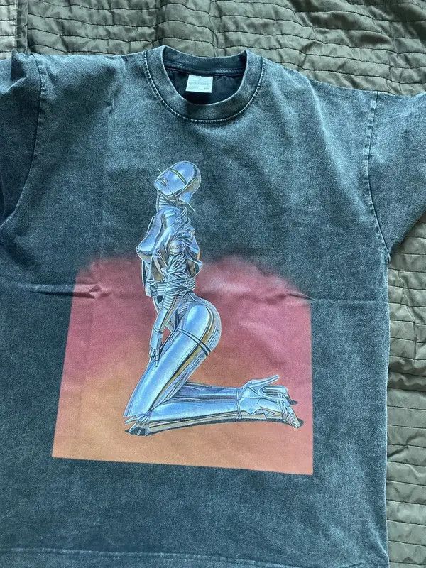 Japanese Brand Kurumiya x Mao Iron Lady Black T-Shirt Punk Gothic Size US L / EU 52-54 / 3 - 2 Thumbnail