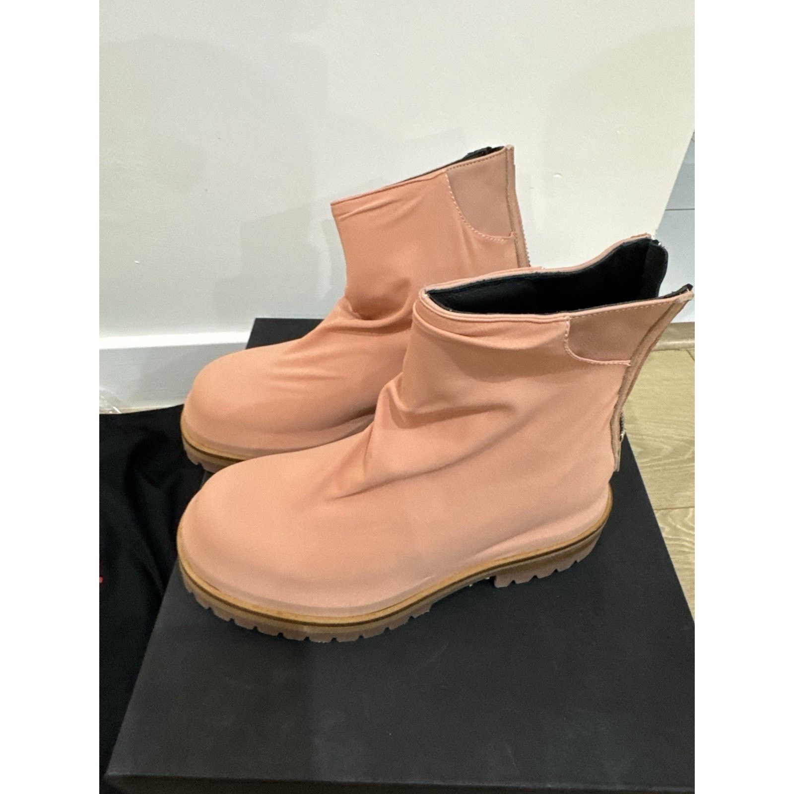 424 424 Marathon Boot 'Light Pink' Zipped Ankle Size 37 Size US 5 / EU 37 - 5 Thumbnail