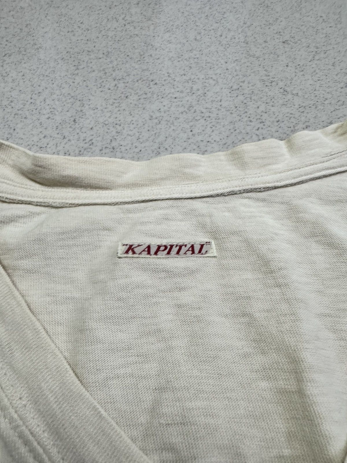 Kapital KAPITAL PP SINGLE POCKET V NECK SHIRT Size US M / EU 48-50 / 2 - 5 Thumbnail