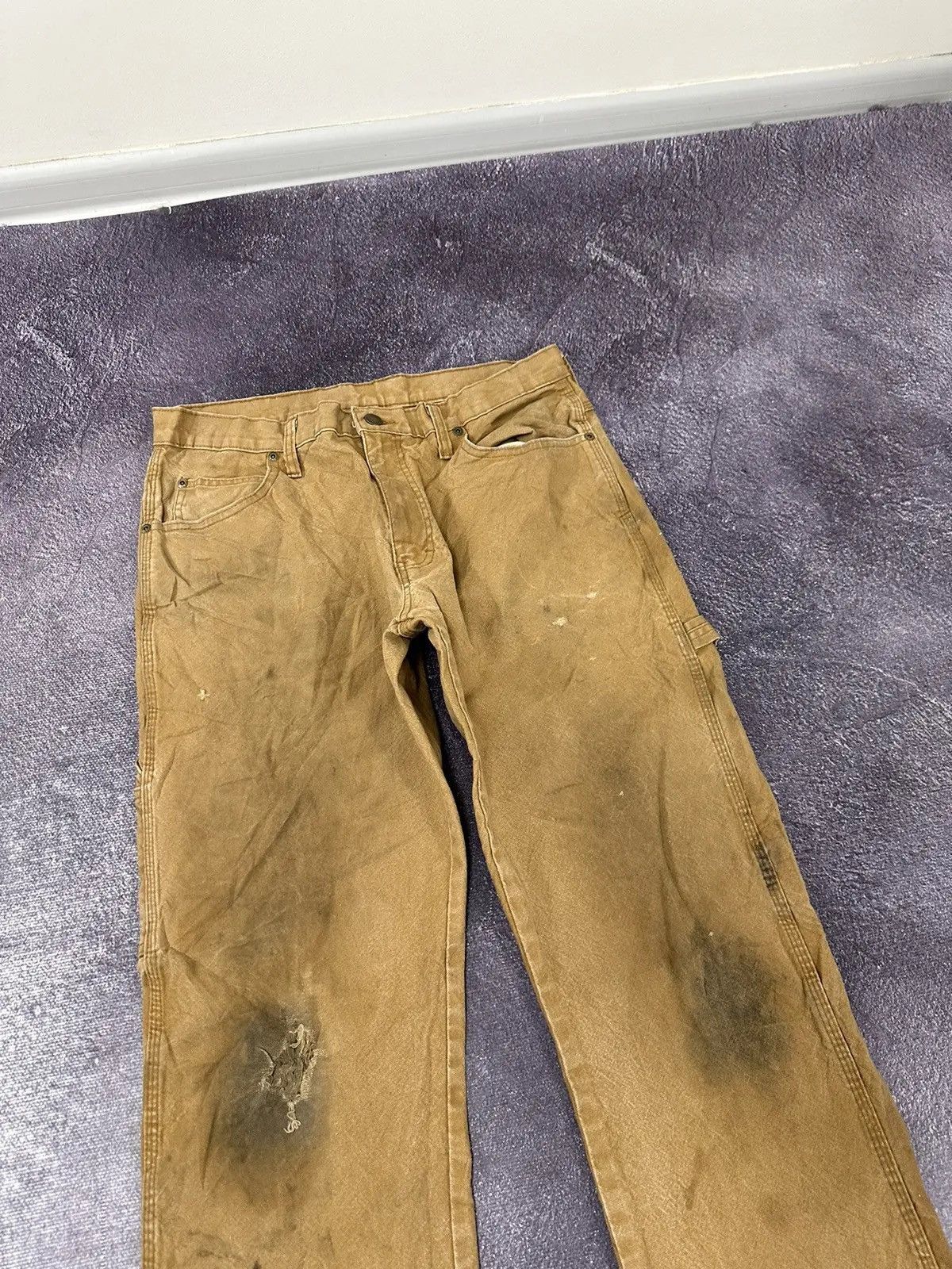 Dickies × Vintage Vintage Dickies American Distressed Work Hype Pants Jeans Size US 32 / EU 48 - 8 Thumbnail