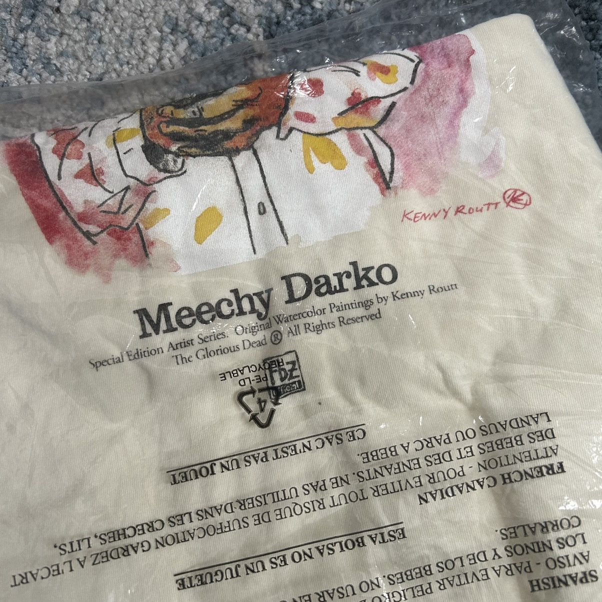 Flatbush Zombies 2019 FBZ ARTiST SERiES KENNY ROUTT MEECHY DARKO TEE Size US XL / EU 56 / 4 - 8 Thumbnail