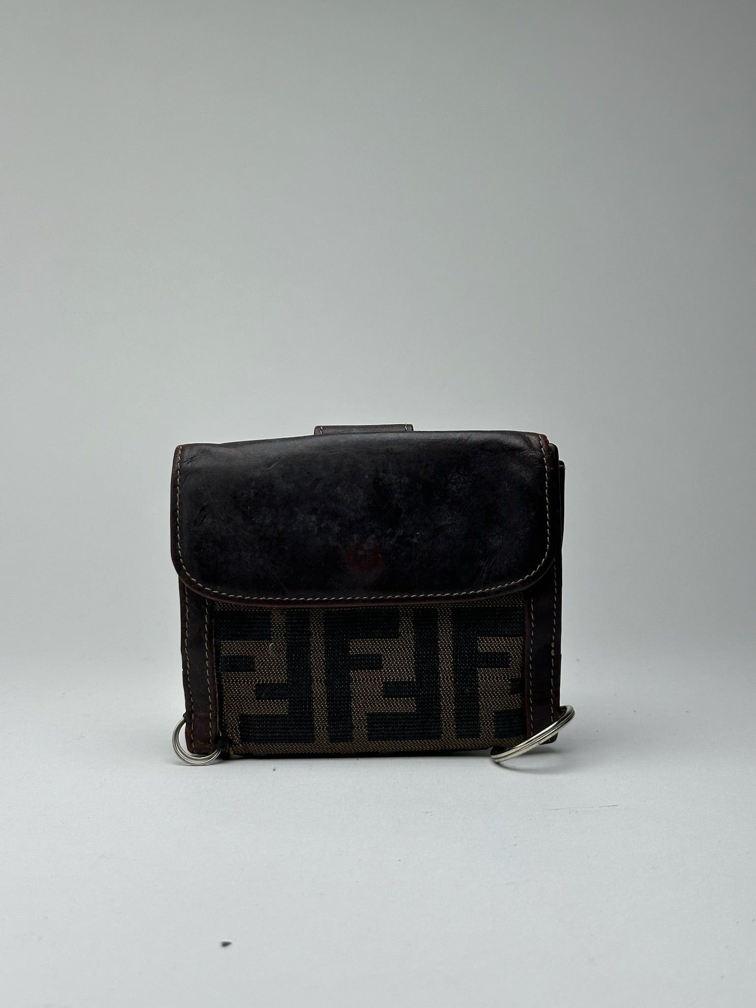 Fendi Vintage Roma Monogramm Wallet Brown Size ONE SIZE - 1 Thumbnail
