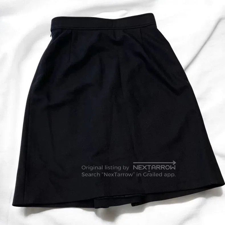 Hermes Hermes Quality Wool Skirt Size 26" / US 2 / IT 38 - 2 Thumbnail
