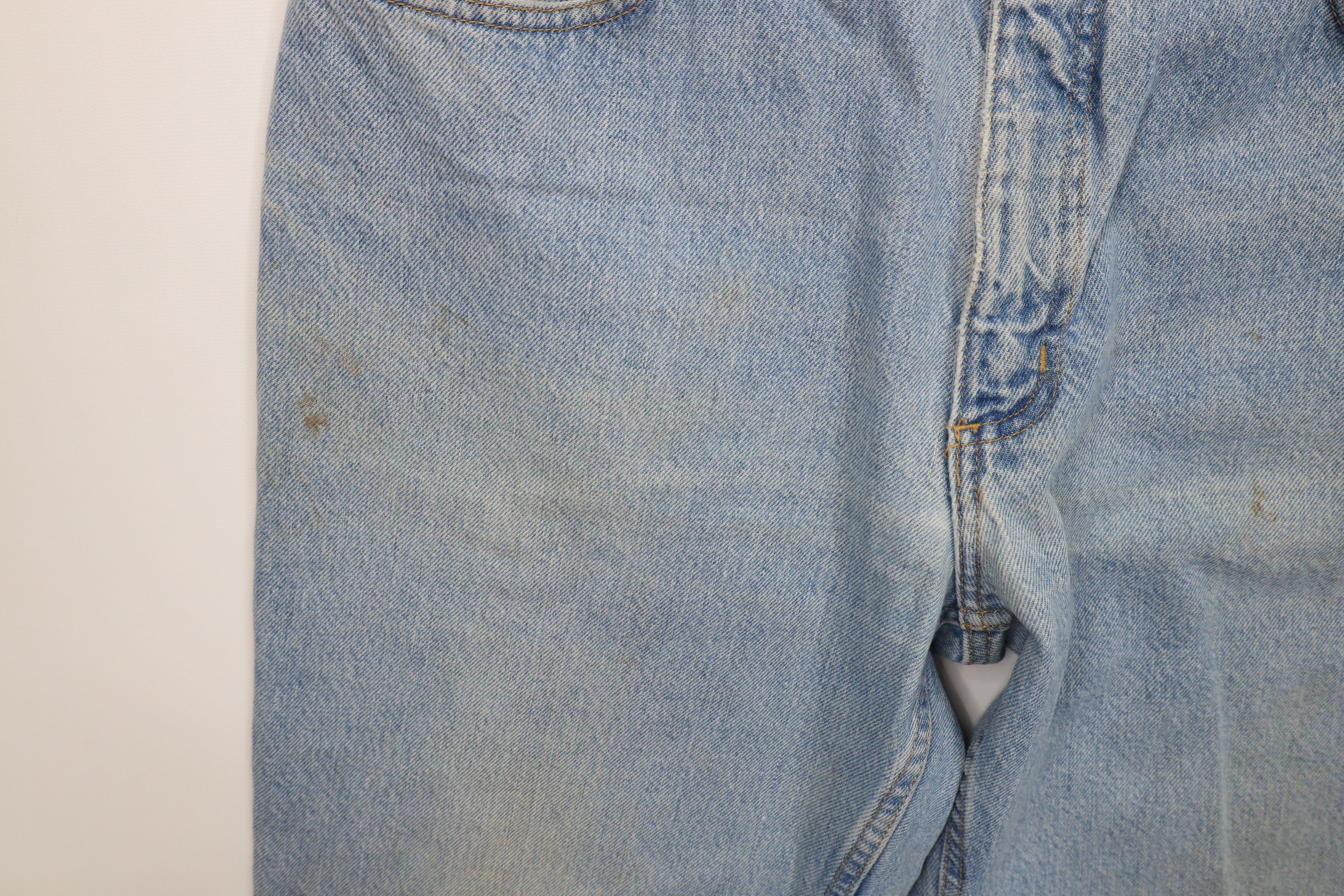 Lands' End Vintage 90s Lands End Relaxed Straight Leg Denim Jeans Size US 34 / EU 50 - 7 Thumbnail