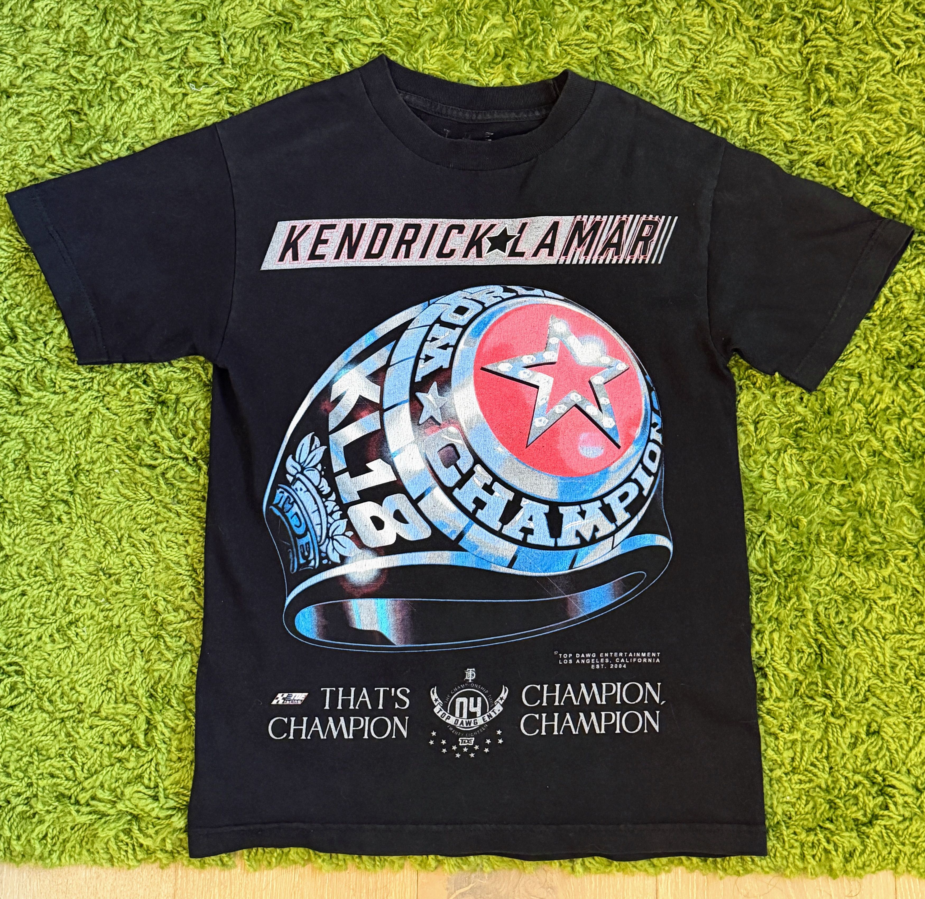 Kendrick Lamar Kendrick Lamar Championship tee Size US S / EU 44-46 / 1 - 1 Thumbnail