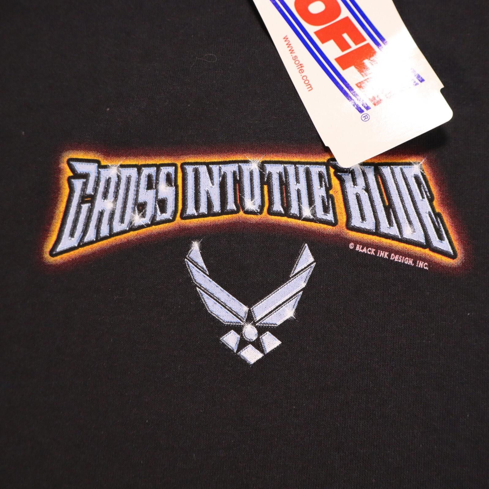 Soffe US Air Force "Cross Into The Blue" Medium Black 2005 defect Size US M / EU 48-50 / 2 - 8 Thumbnail