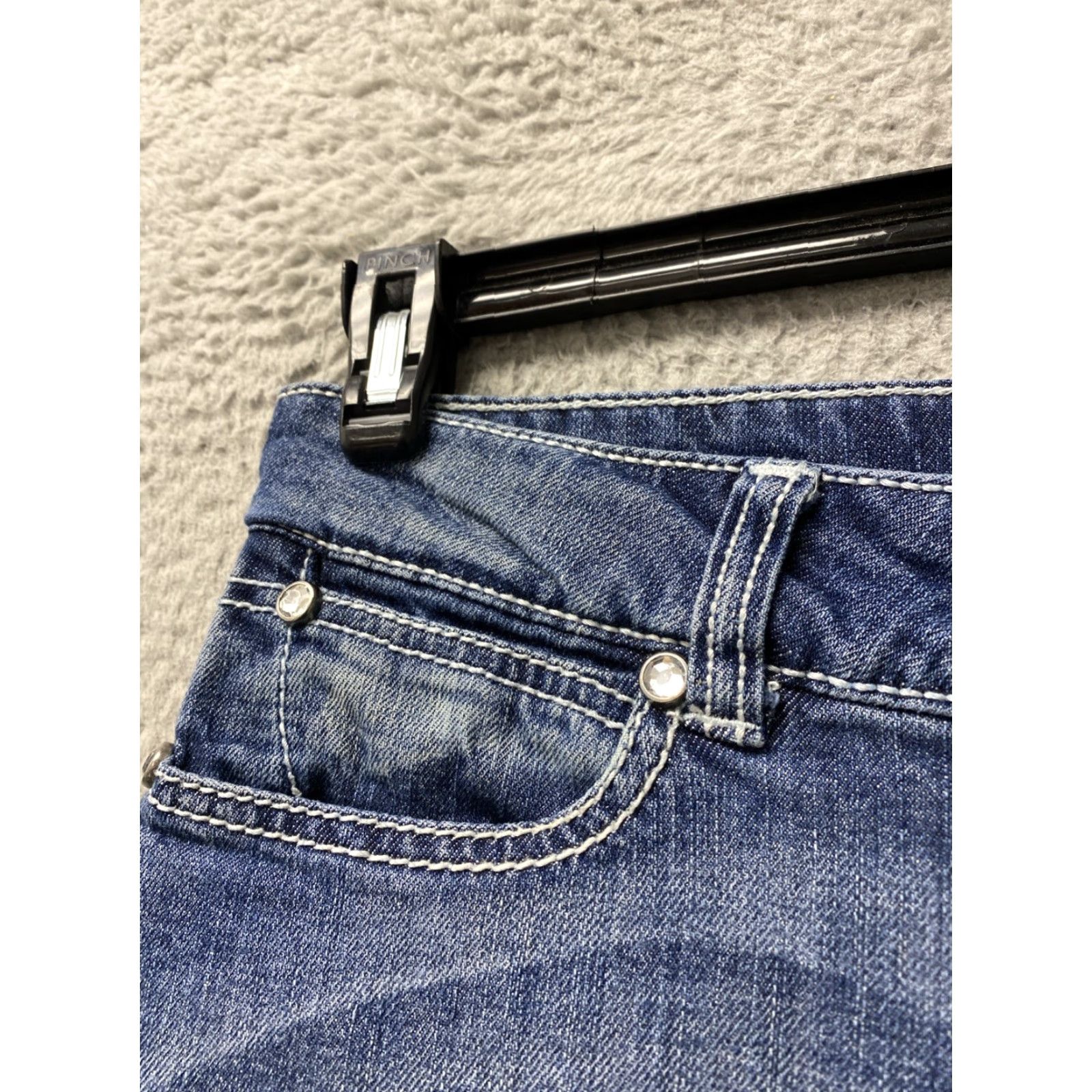 Wrangler Wrangler Jeans Women’s 30x32 Pocket Flare Boot Cut Western /158-25 Size 30" / US 8 / IT 44 - 3 Thumbnail