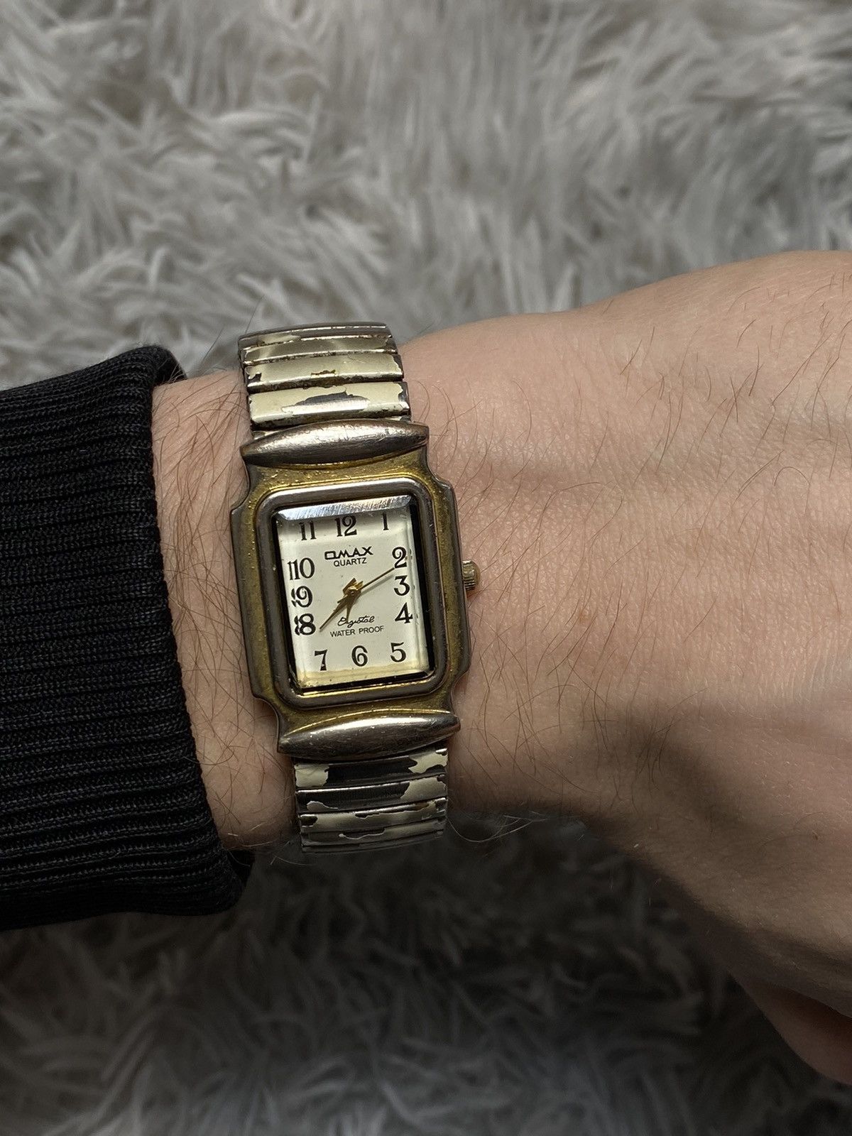 Other Vintage Omax Gold-Tone Rectangular Watch - Japanese Brand Size ONE SIZE - 10 Thumbnail