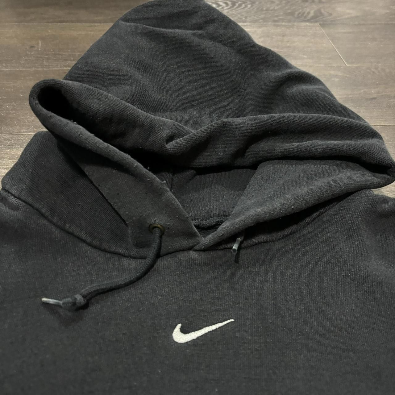 Nike Vintage nike centre swoosh hoodie 00s XXL Size US XXL / EU 58 / 5 - 2 Thumbnail