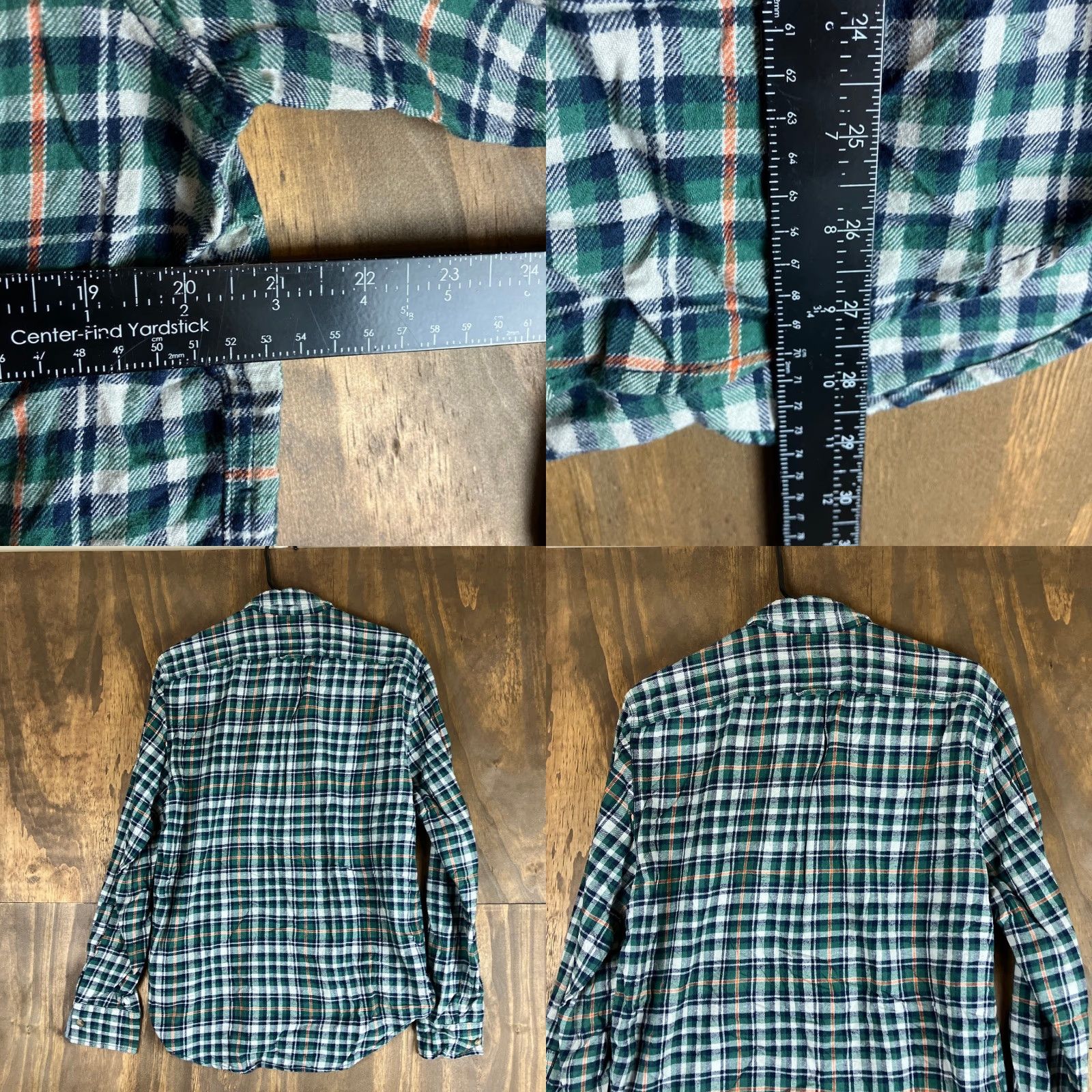Eddie Bauer VINTAGE Eddie Bauer Mens Shirt Green Plaid Outdoor Soft Button-Down 100% Cotton M Size US M / EU 48-50 / 2 - 8 Thumbnail