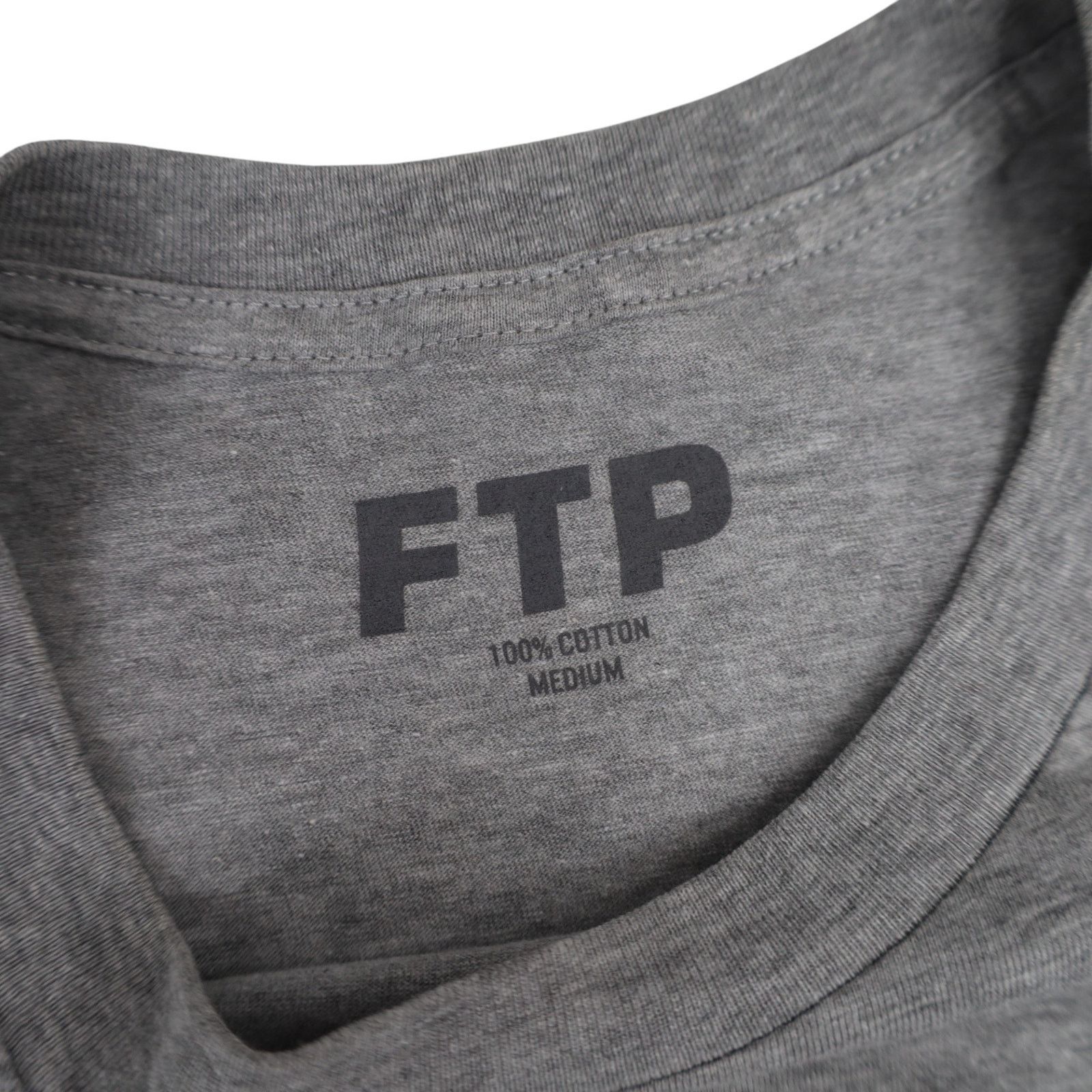 Fuck The Population FTP Small Spellout Long Sleeve T Shirt Size US M / EU 48-50 / 2 - 5 Thumbnail