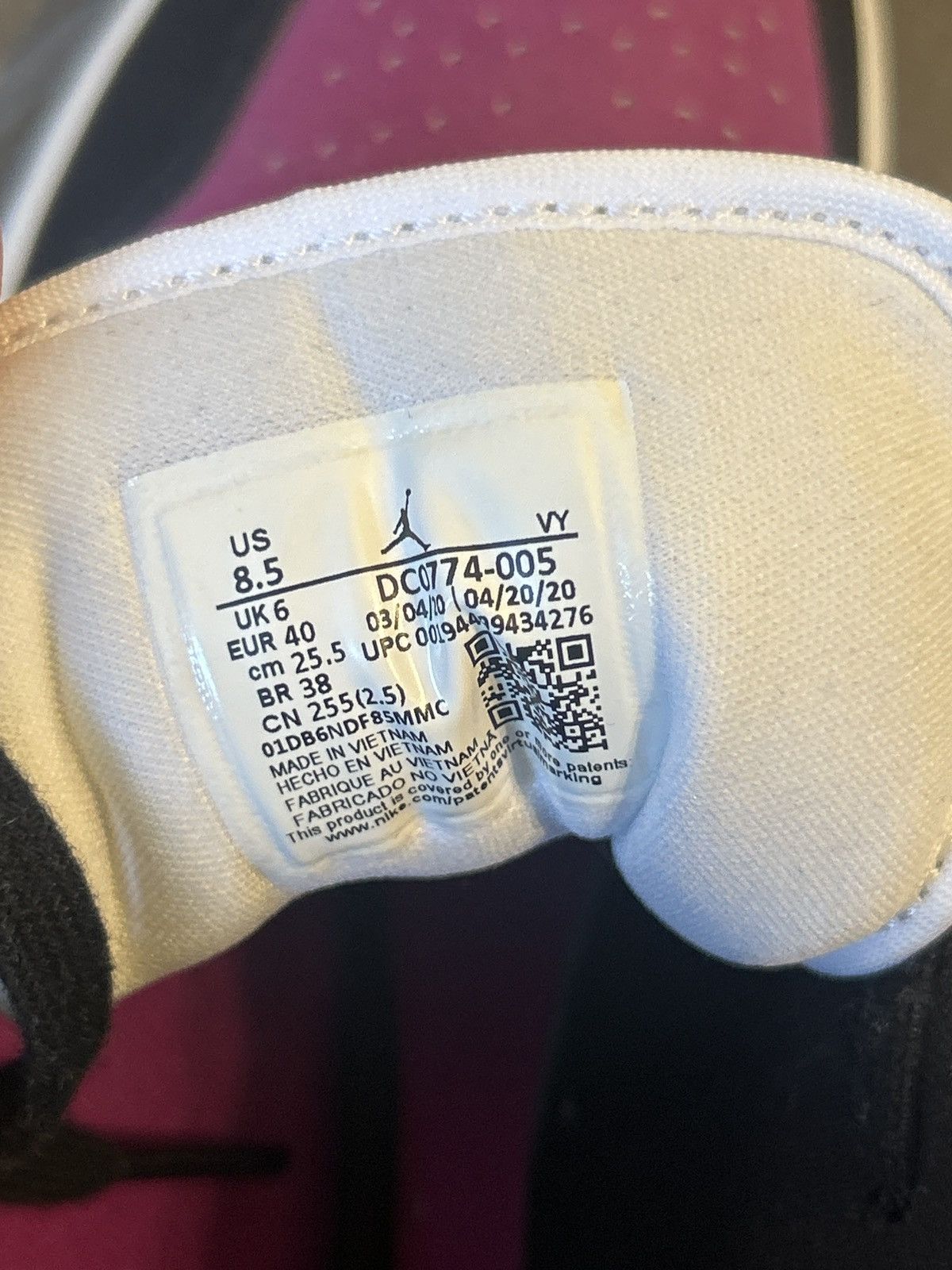 Nike Air Jordan 1 Low Size US 8.5 / IT 38.5 - 7 Thumbnail