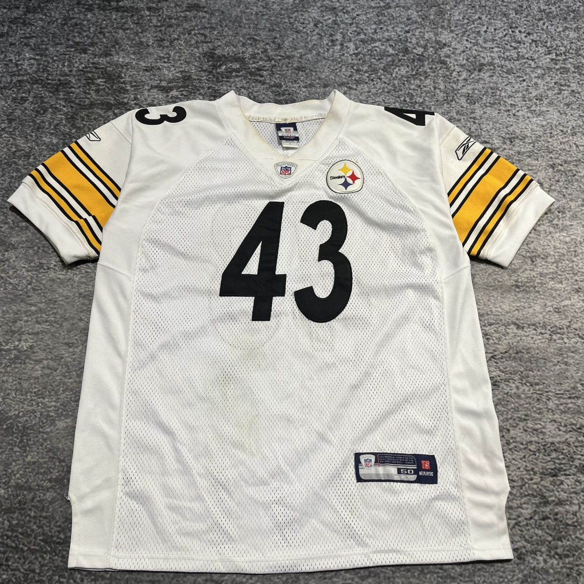 NFL Vintage Pittsburgh Steelers Troy Polamalu Jersey #43 Reebok Size US L / EU 52-54 / 3 - 3 Thumbnail