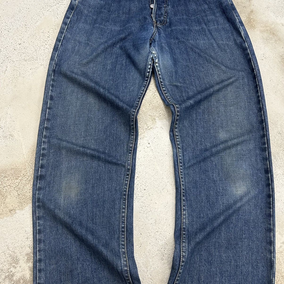 Levi's Vintage Clothing Levis 509 button fly distressed baggy Size US 31 - 4 Thumbnail