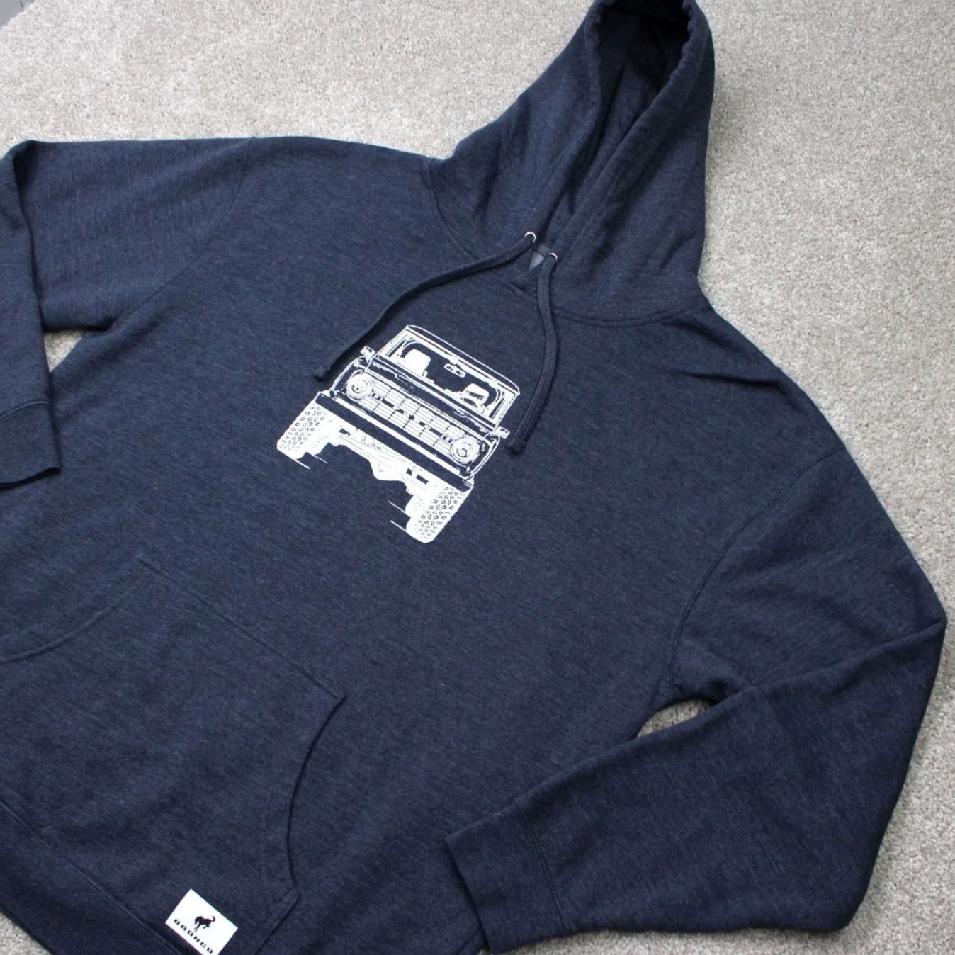 Ford Ford Bronco Hoodie Mens 2XL Blue Adventure ORX Hooded Sweatshirt Pullover Shirt Size US XXL / EU 58 / 5 - 3 Thumbnail
