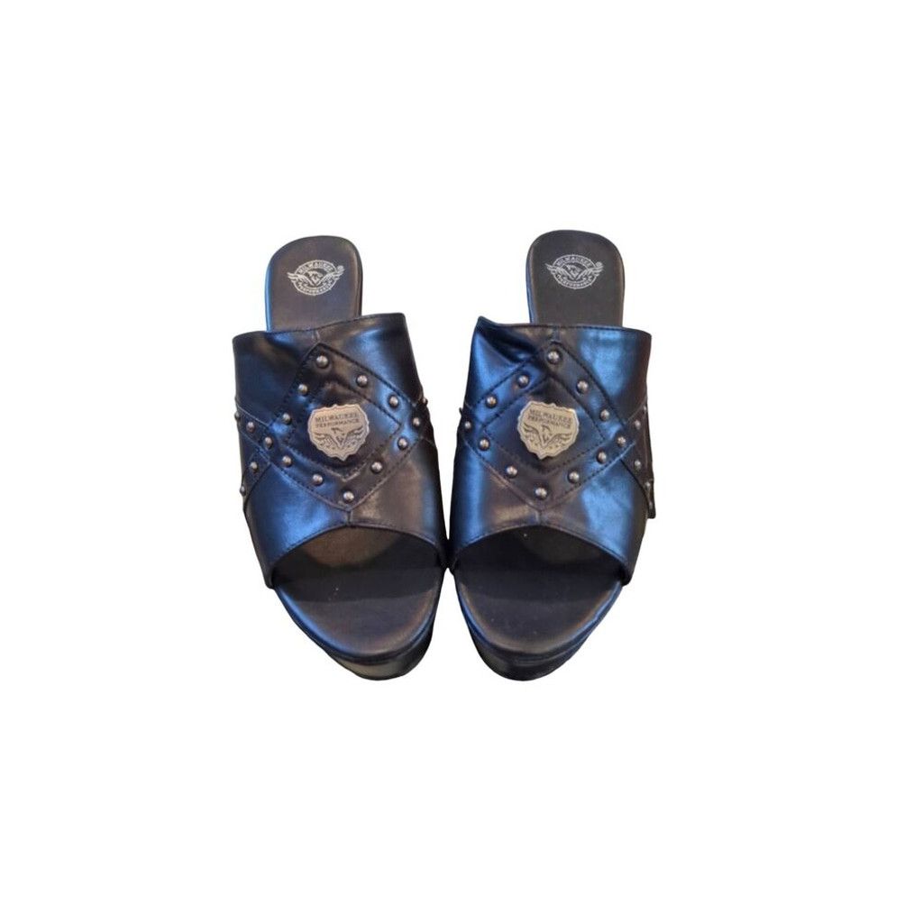Other Milwaukee Performance Chunky Wedge Sandal Black Size 11 Size US 11 / IT 41 - 5 Thumbnail