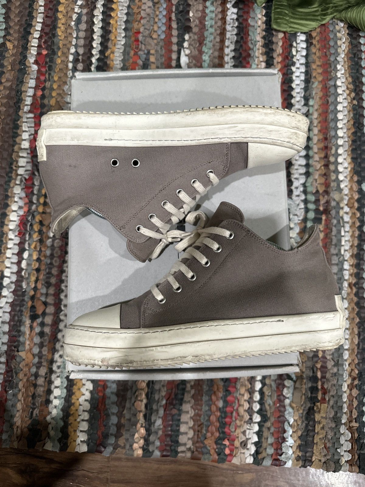 Rick Owens Drkshdw Rick Owens DRKSHDW Ramones Size US 7 / EU 40 - 1 Thumbnail