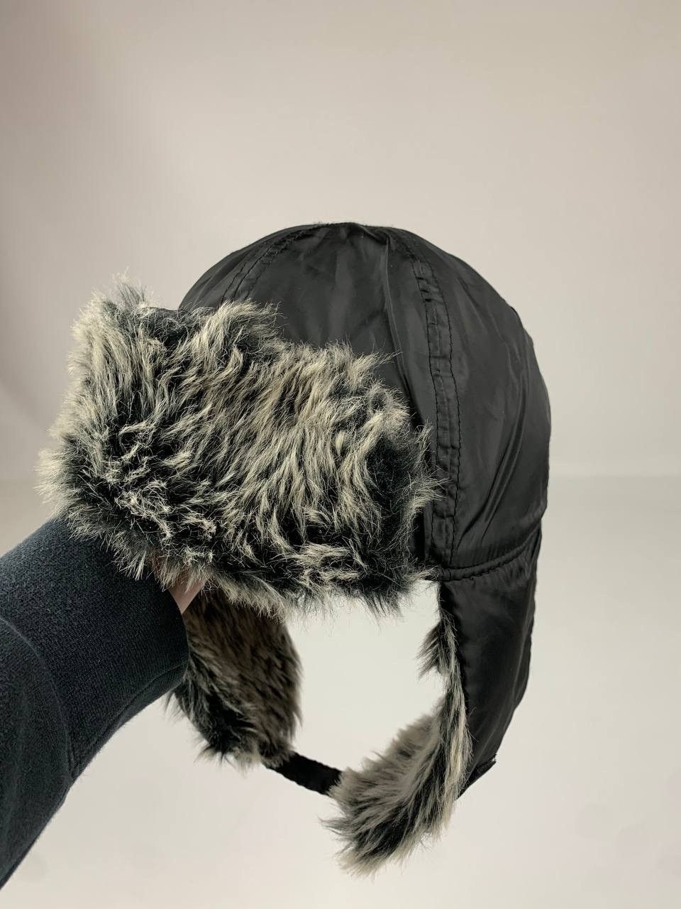 Vintage Ushanka Mohair Fuzzy Fur Hat Vintage Style Size ONE SIZE - 1 Thumbnail