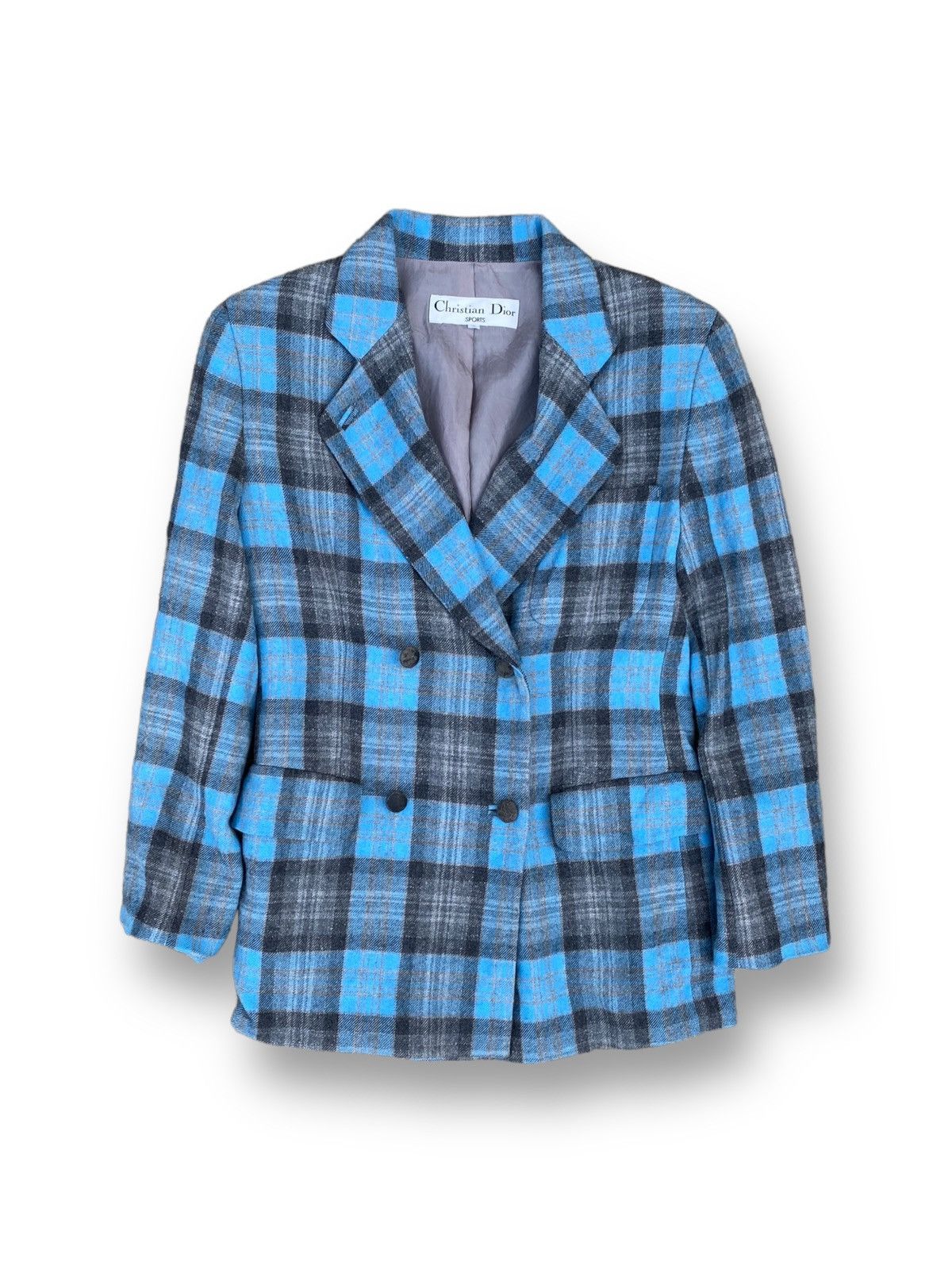 image of Christian Dior Monsieur x Dior Vintage Christian Dior Sports Blazer Jacket. C9 in Blue (Size Small)