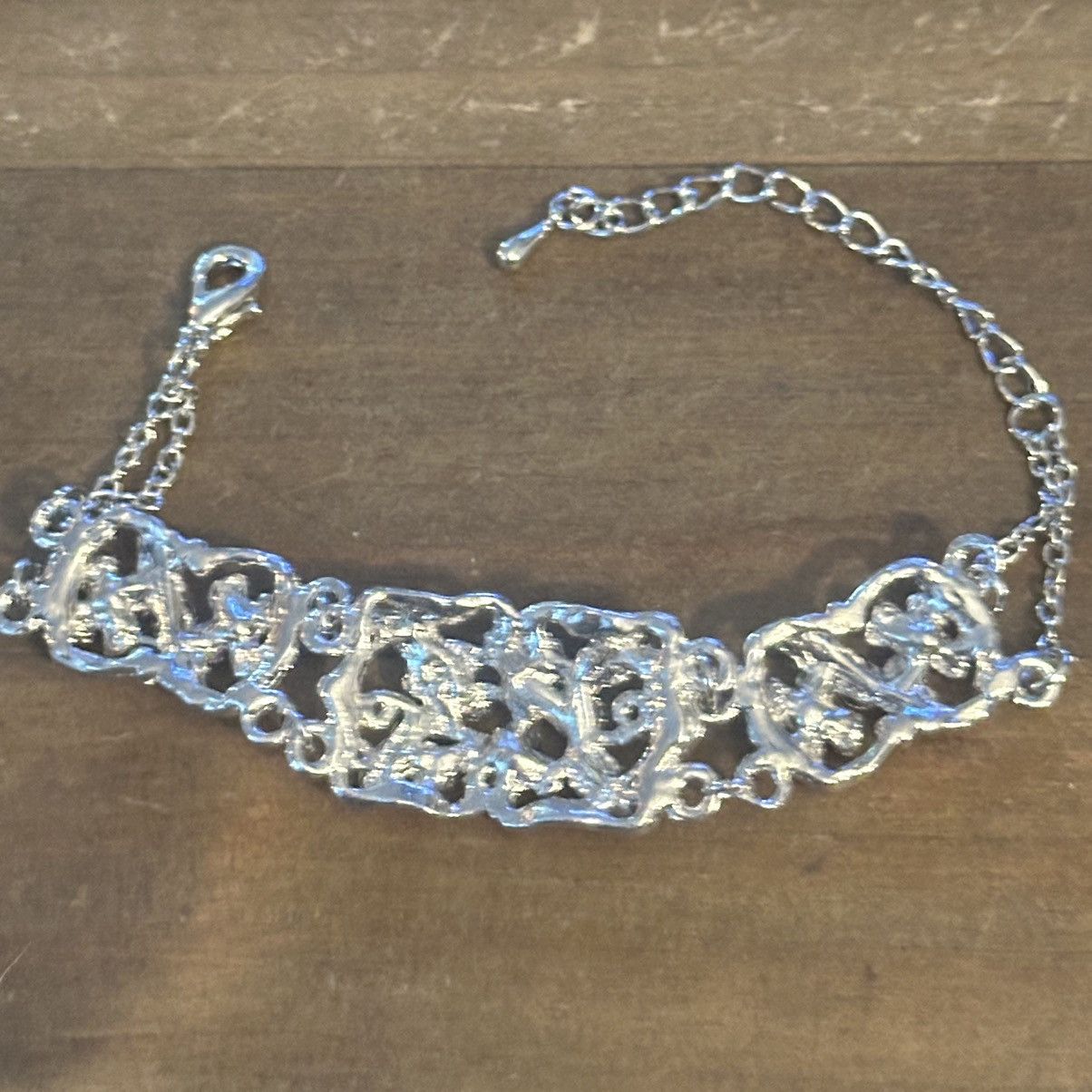 Other Filigree purple flower bracelet Size ONE SIZE - 3 Thumbnail