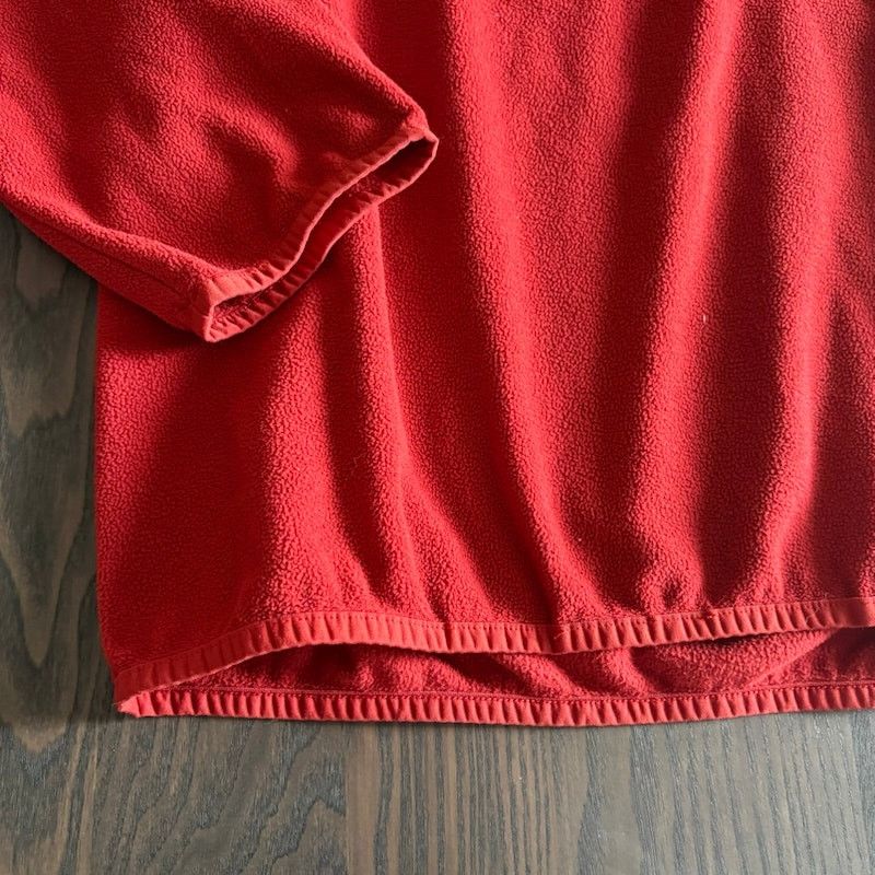The North Face North Face Pullover Mens XXL Red Quarter Zip Fleece Size US XXL / EU 58 / 5 - 3 Thumbnail