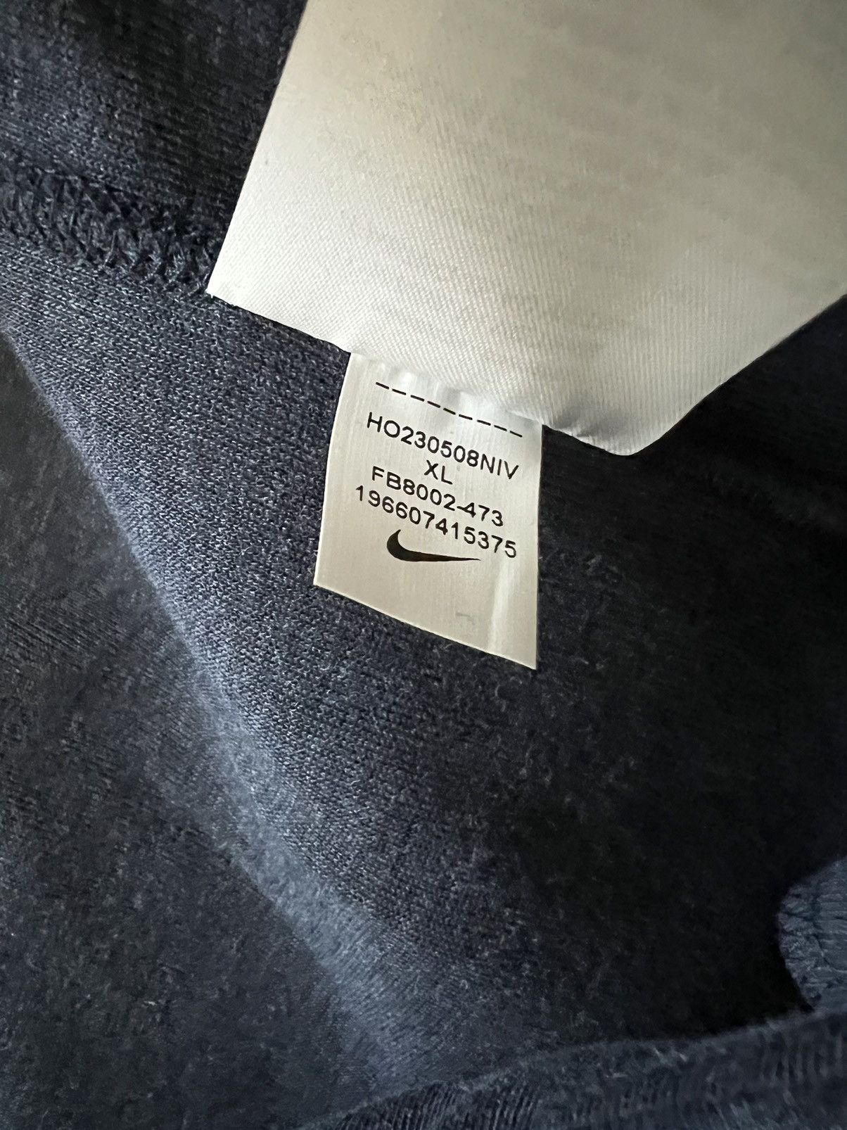 Nike Nike Sportswear Tech Fleece Joggers Dark Obsidian Size US 34 / EU 50 - 13 Thumbnail