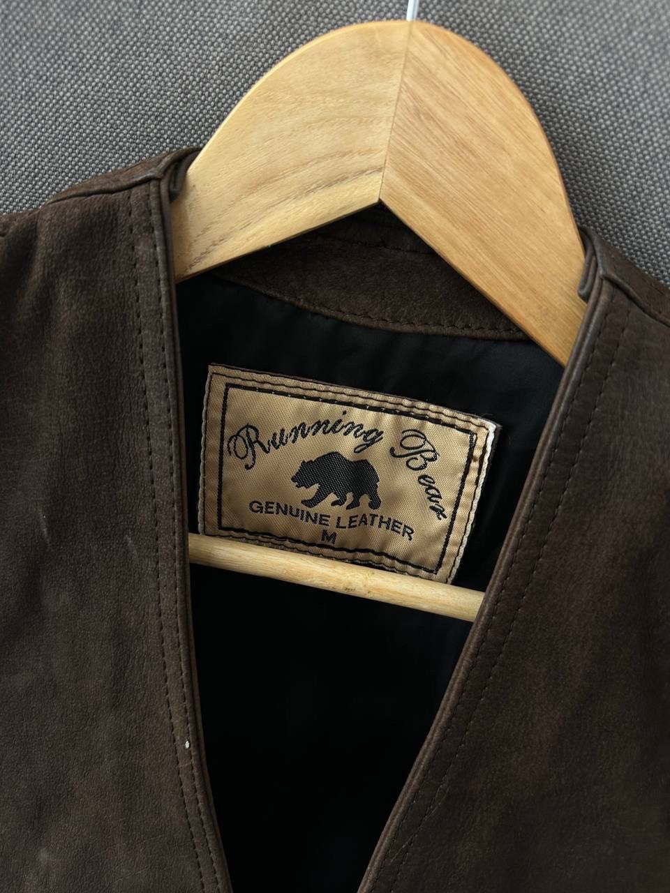Genuine Leather × Vintage Vintage Genuine Leather Brown Cowboy West Jacket Size US M / EU 48-50 / 2 - 19 Thumbnail