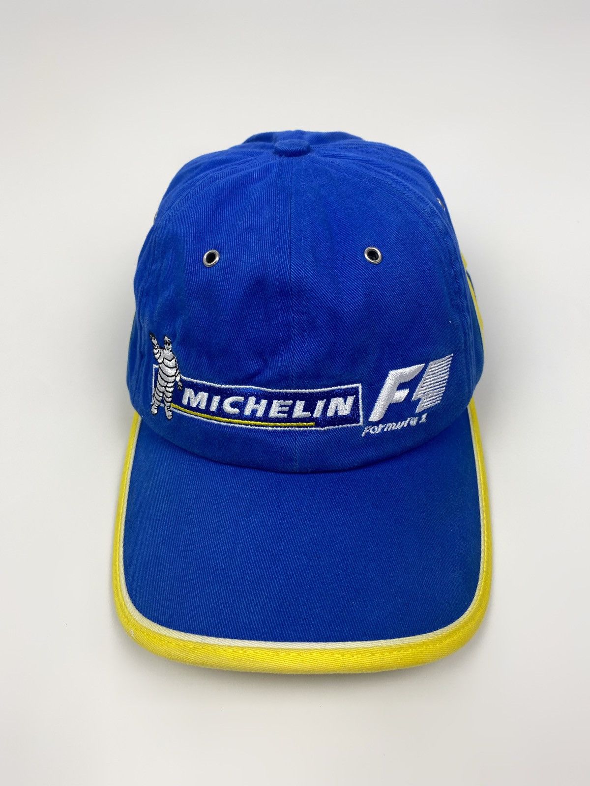 Vintage 2000’s Vintage Michelin Tires Formula 1 Strap Back Cap Size ONE SIZE - 1 Thumbnail
