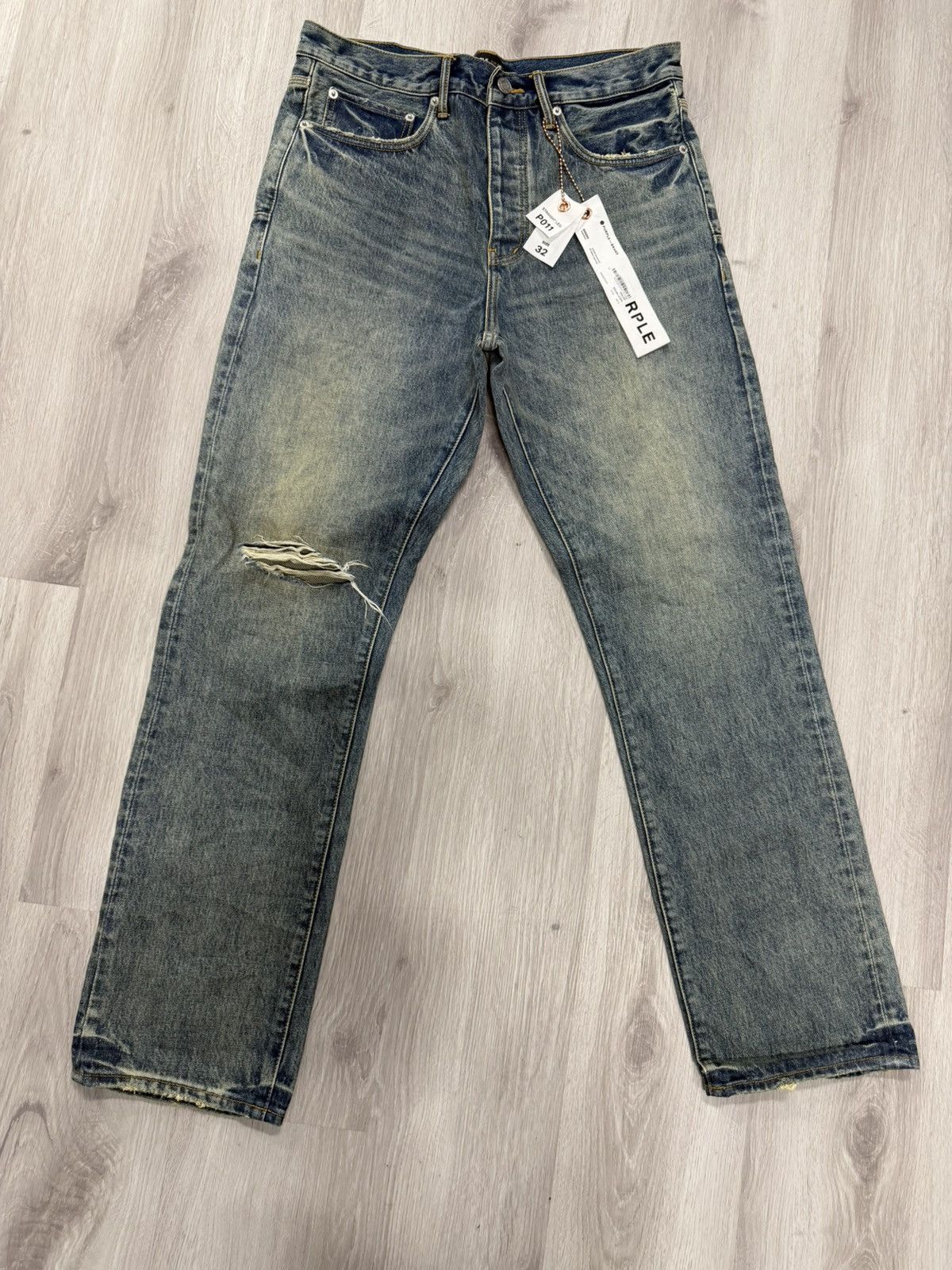 Purple Brand Hadley Vintage Straight Leg Jeans