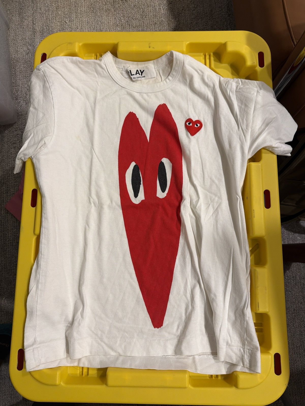 Comme des Garcons PLAY Cdg Play Heartshirt Size US M / EU 48-50 / 2 - 1 Thumbnail