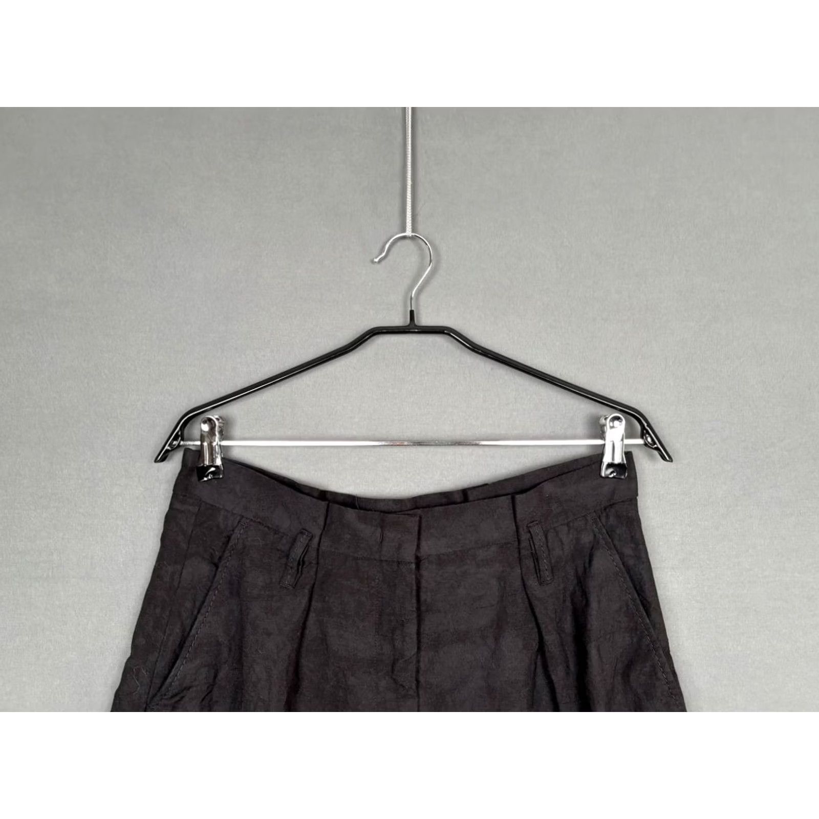 DOROTHEE SCHUMACHER Dorothee Schumacher Skirt Womens 4 Black Line Size Cotton Belt Loop Zipper Size 27" / US 4 / IT 40 - 7 Thumbnail