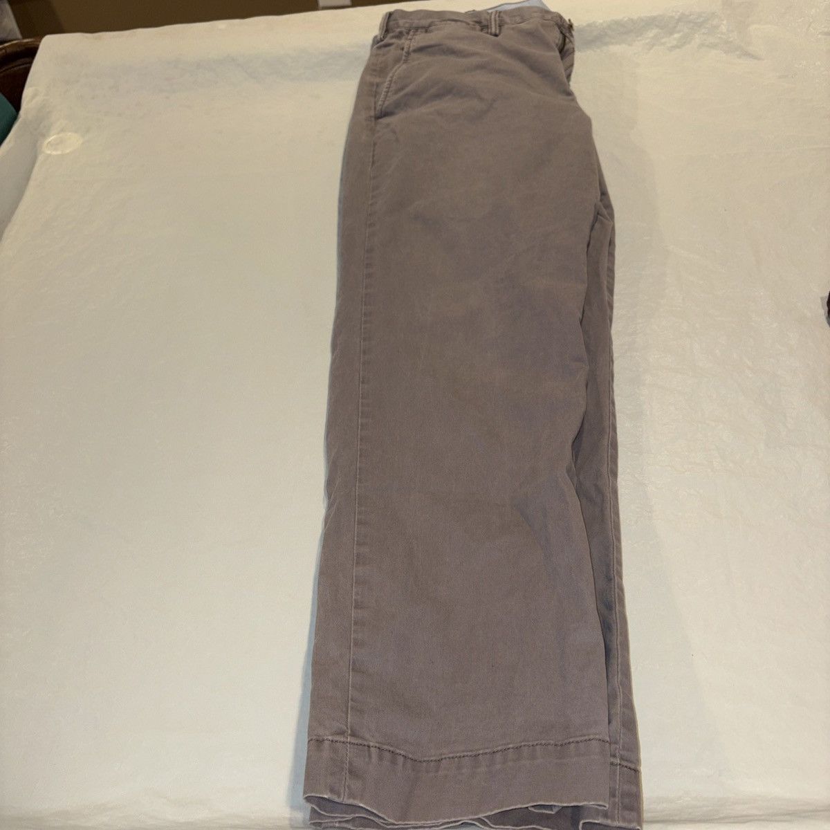 Polo Ralph Lauren Polo Ralph Lauren Pants Mens 36x30 Gray Stretch Straight Fit Size US 36 / EU 52 - 6 Thumbnail