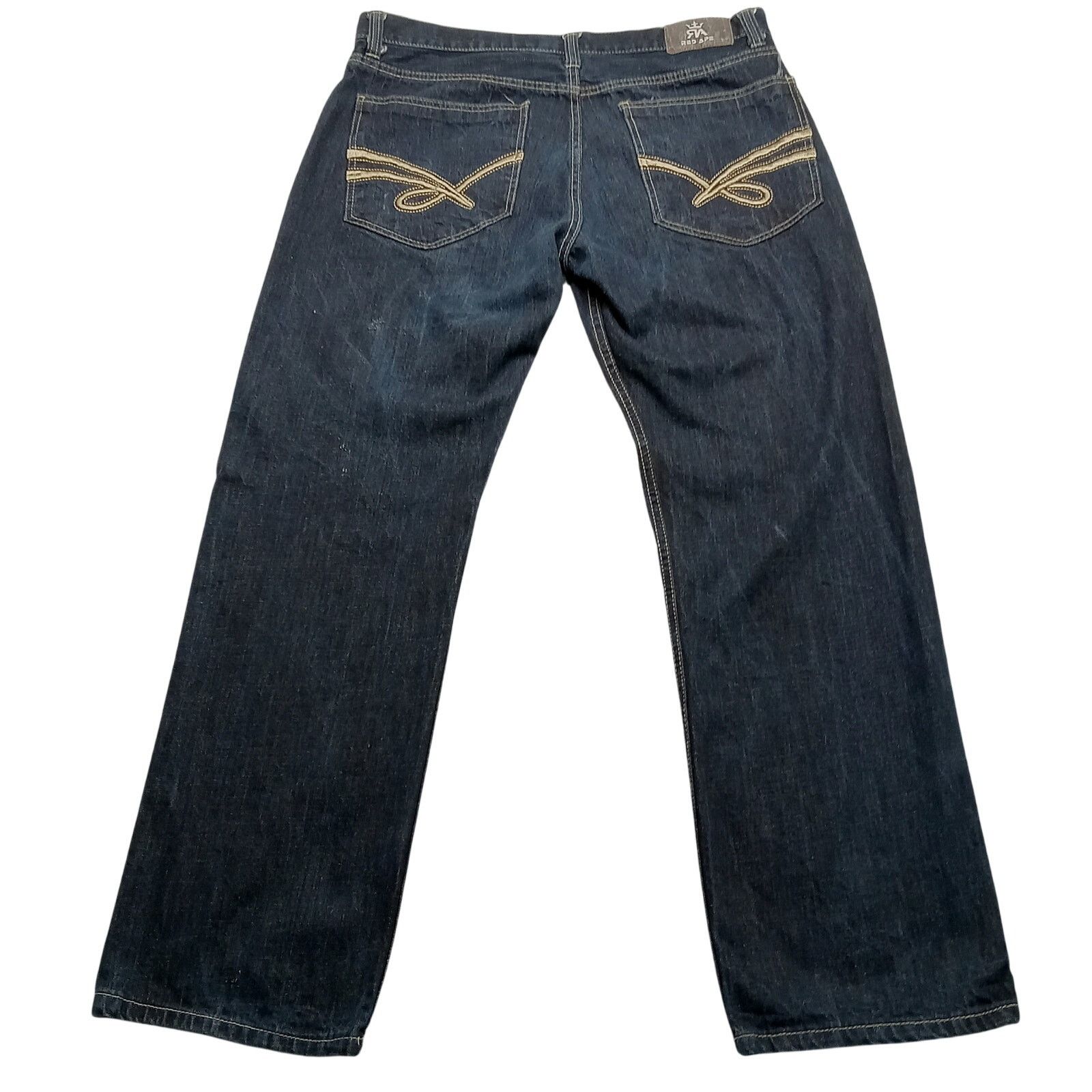 & Other Stories Red Ape Jeans 40 X 32 Men's Baggy Y2K Hip Hop Streetwear Size US 40 / EU 56 - 2 Thumbnail