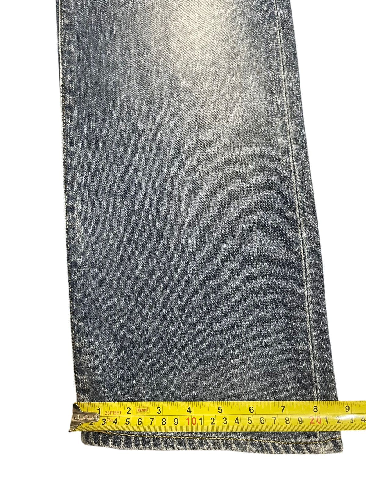 Gap Vintage Gap Blue Faded Wash Style Distressed Loose Jeans Size US 32 / EU 48 - 17 Thumbnail