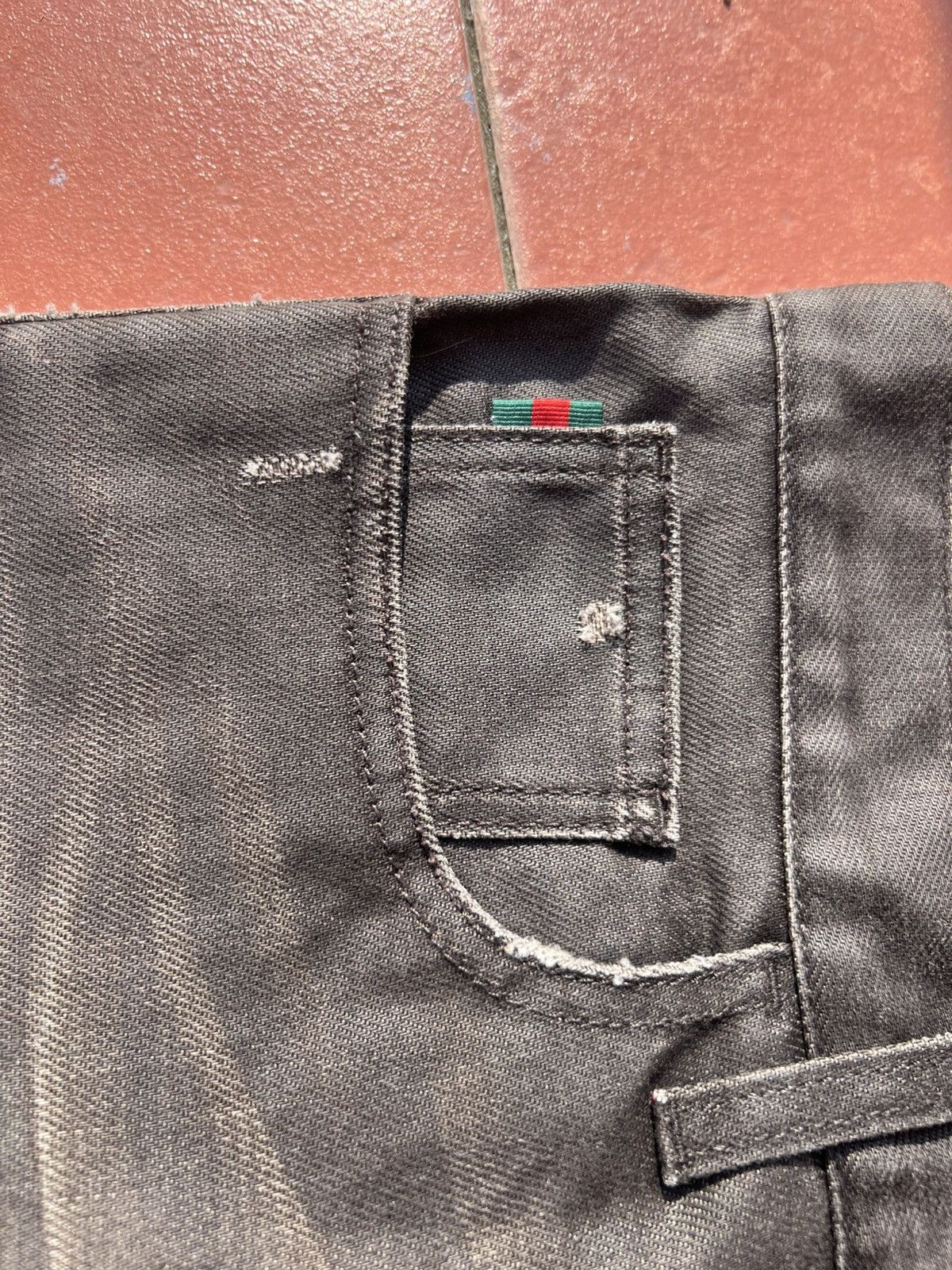 Gucci Gucci waxed jeans archive 2000s Size US 30 / EU 46 - 6 Thumbnail