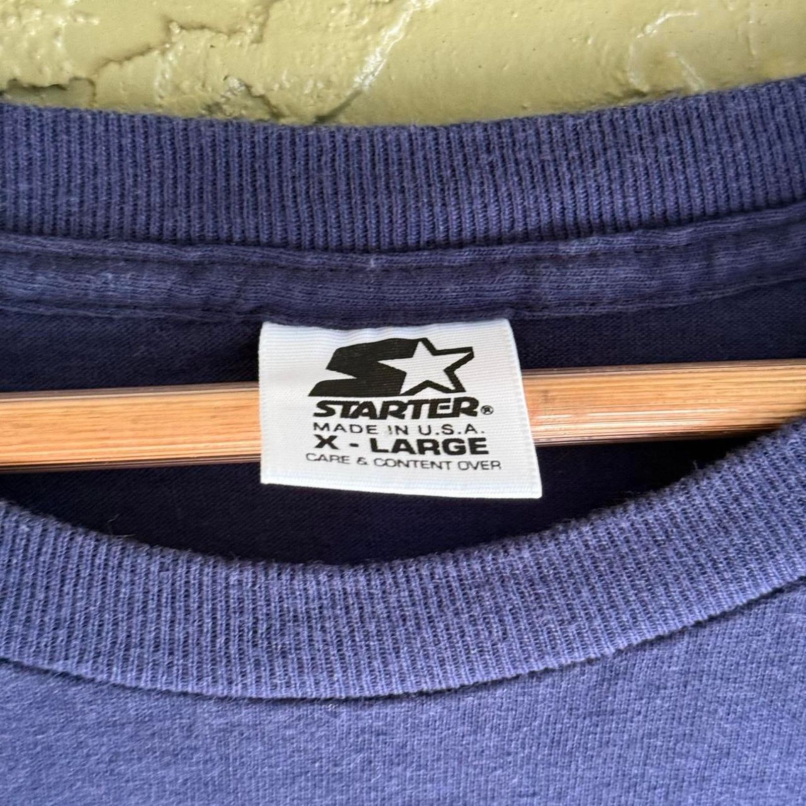 Starter Vintage Starter NFL Chicago Bears Football Men's XL Tee Size US XL / EU 56 / 4 - 5 Thumbnail