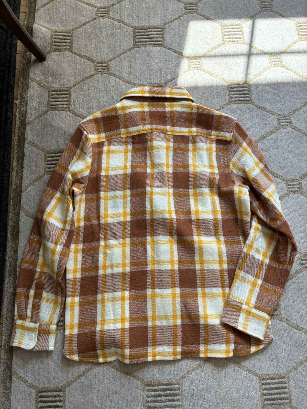 Outerknown NWT Outerknown Wool Blanket Shirt in Alta Vista Plaid Size US M / EU 48-50 / 2 - 11 Thumbnail