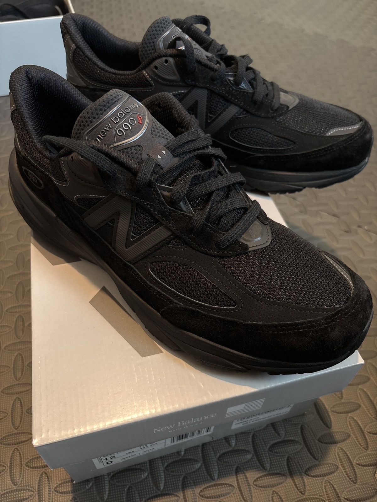 New Balance 990V6 \"Triple Black\" 26.5センチ Made in USA 990v6 - New Balance
