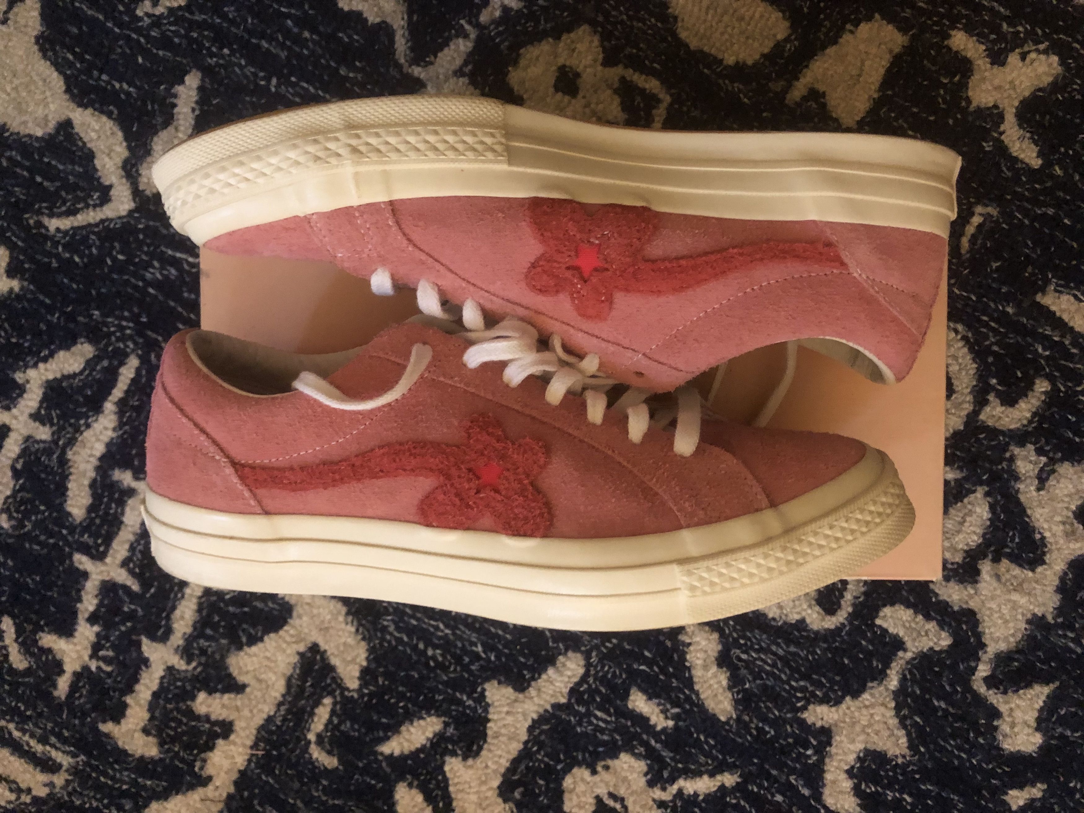 Converse × Golf le Fleur Golf Le Fleur x Converse One Star OX "Geranium Pink" Size US 9 / EU 42 - 2 Thumbnail