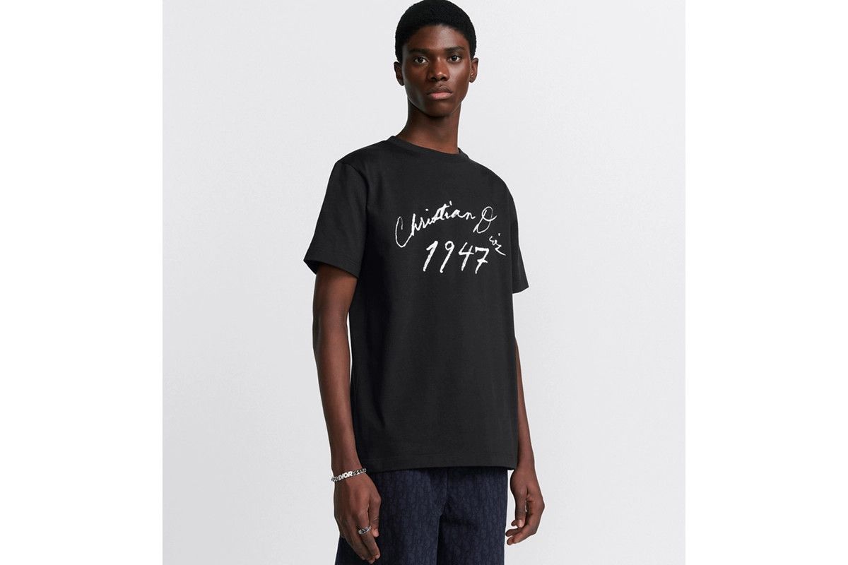 Dior o1bcso1str0226 Relaxed-Fit T-Shirt in Black Size US S / EU 44-46 / 1 - 4 Thumbnail