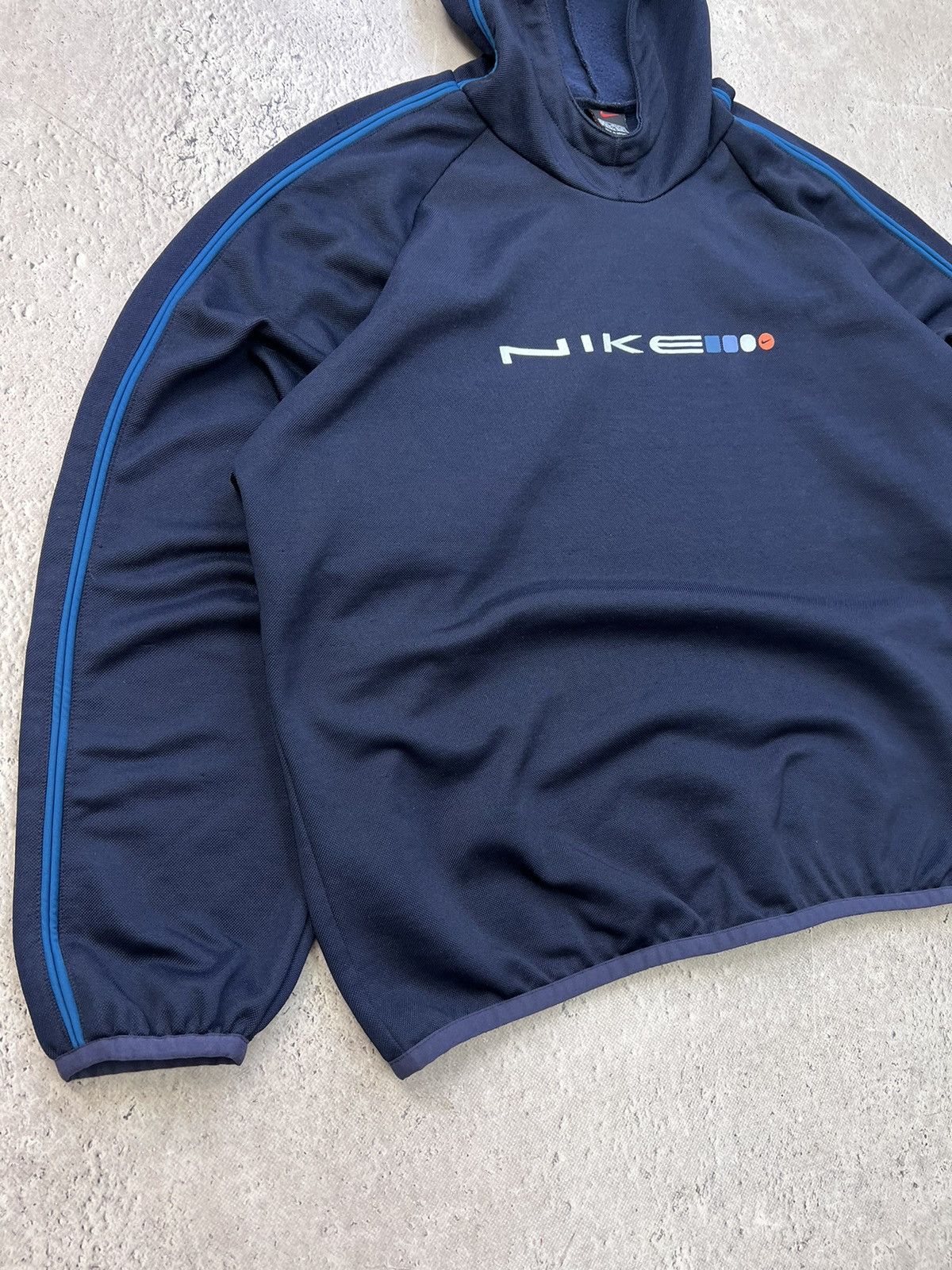 Nike × Vintage NIKE VINTAGE CENTER LOGO OVERSIZE BOXY ZIP HOODIE Size US XL / EU 56 / 4 - 2 Thumbnail