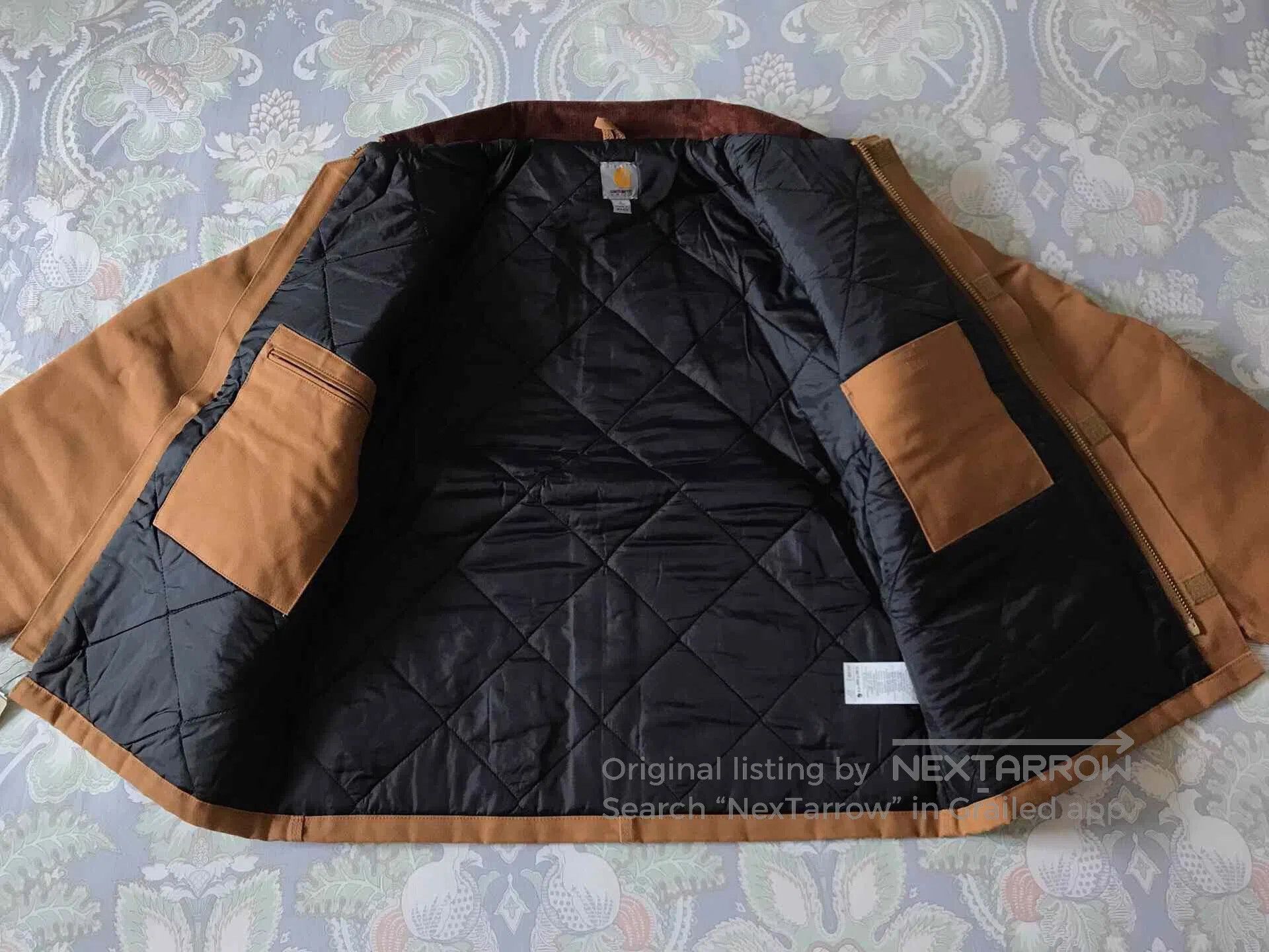 Carhartt Carhartt J002 Brown Canvas Work Jacket. Size US L / EU 52-54 / 3 - 3 Thumbnail